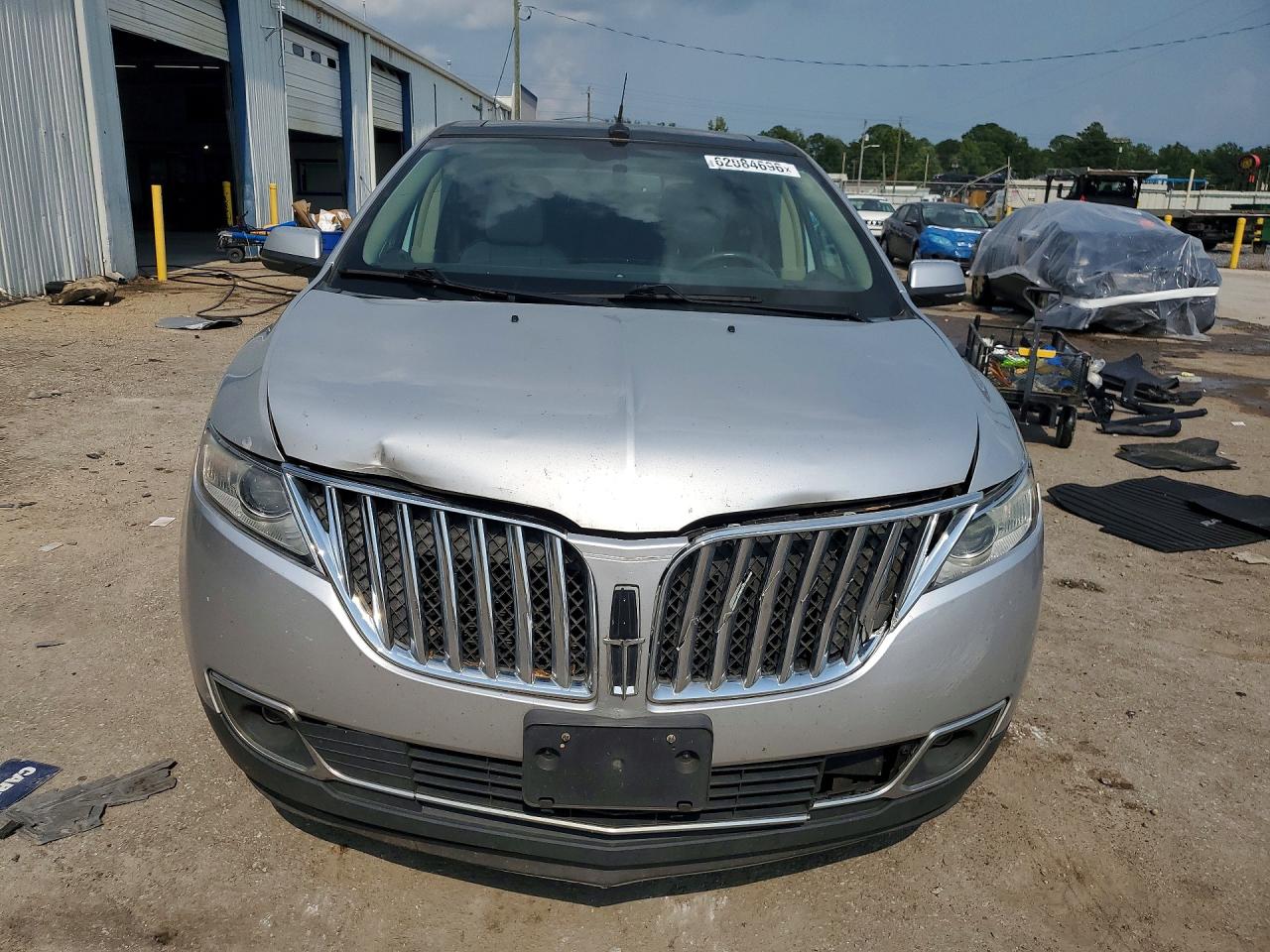 2013 Lincoln Mkx Silver vin: 2LMDJ6JK6DBL22678