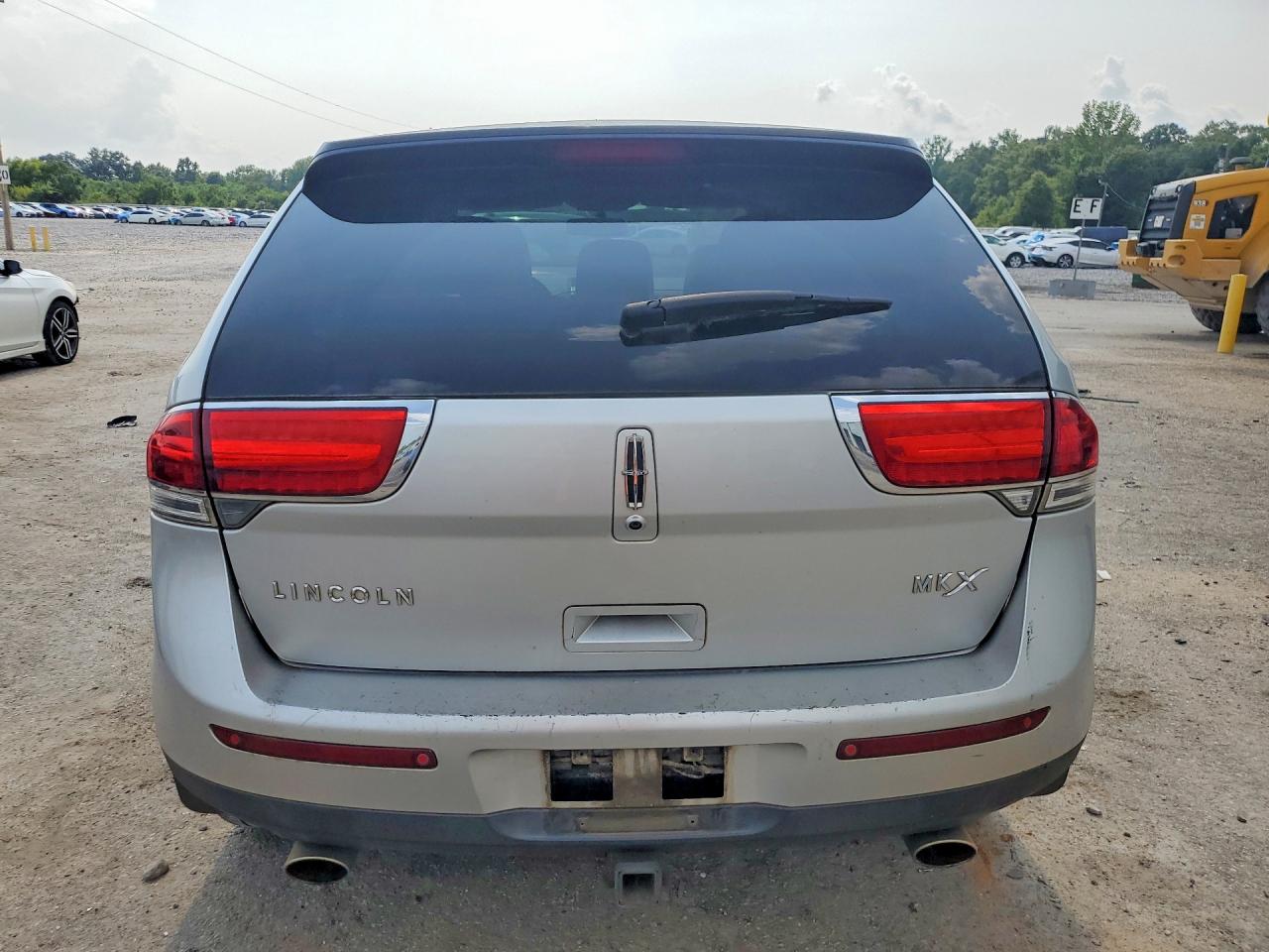 2013 Lincoln Mkx Silver vin: 2LMDJ6JK6DBL22678