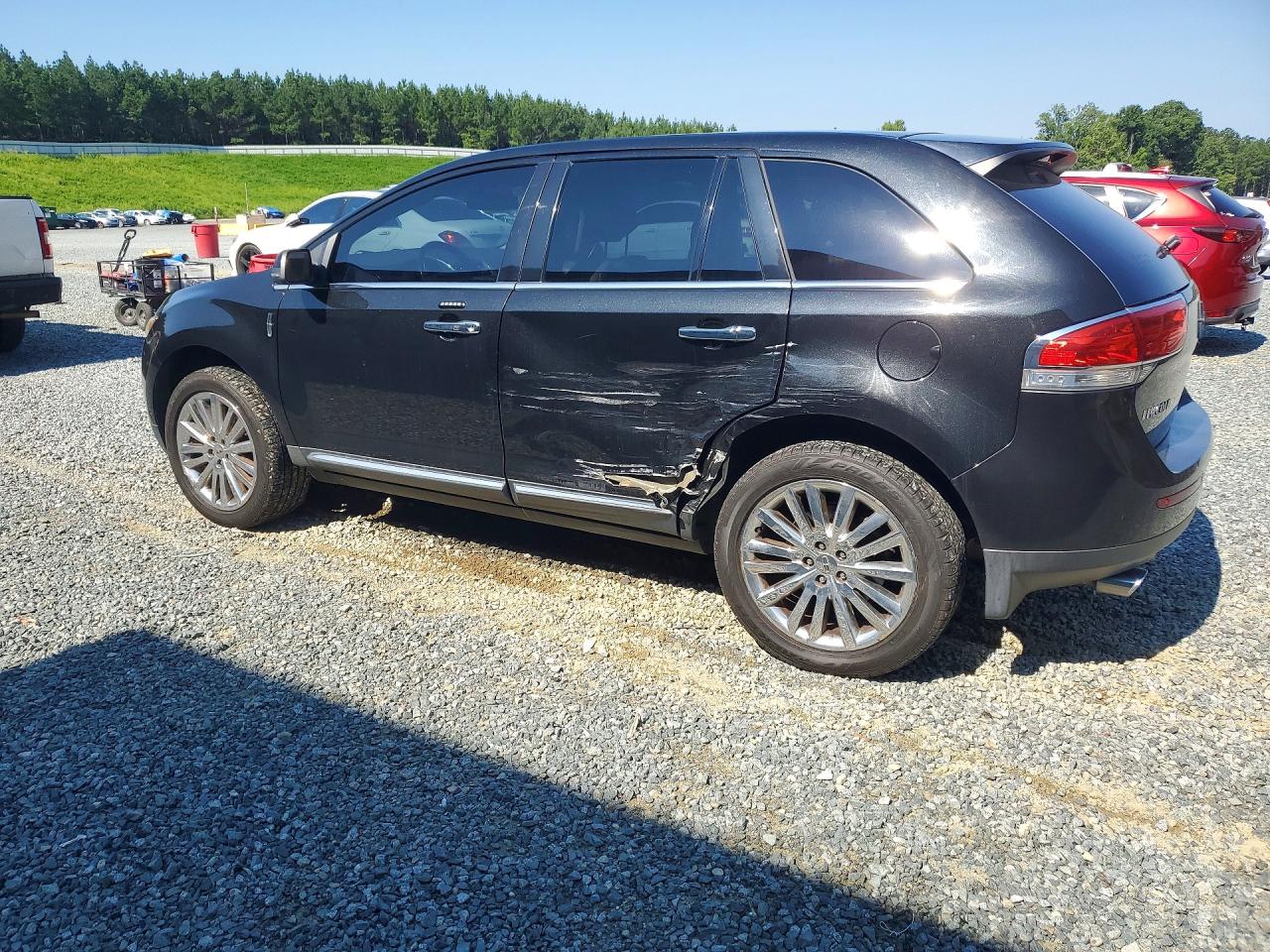 2013 Lincoln Mkx Black vin: 2LMDJ6JK6DBL26083