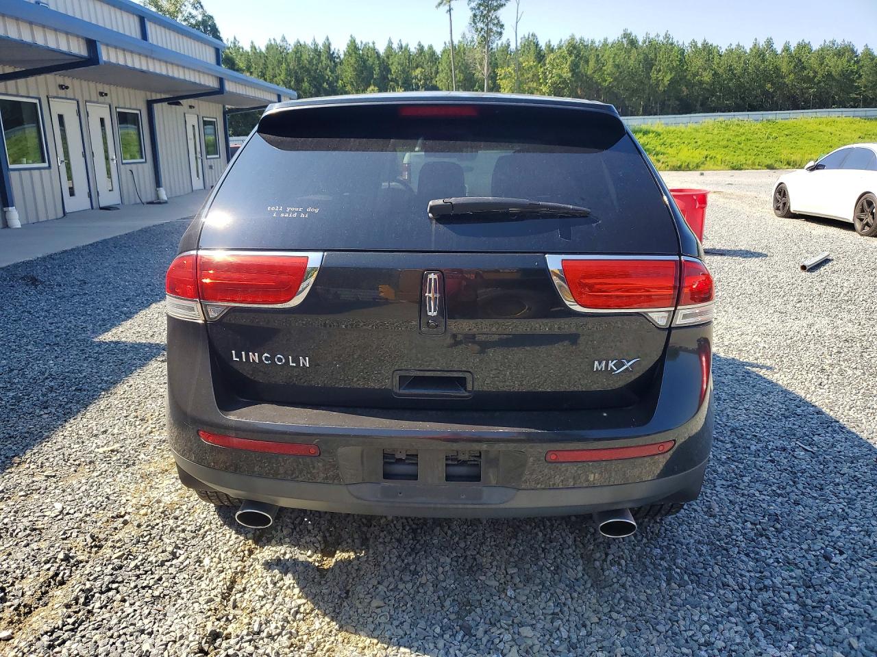2013 Lincoln Mkx Black vin: 2LMDJ6JK6DBL26083