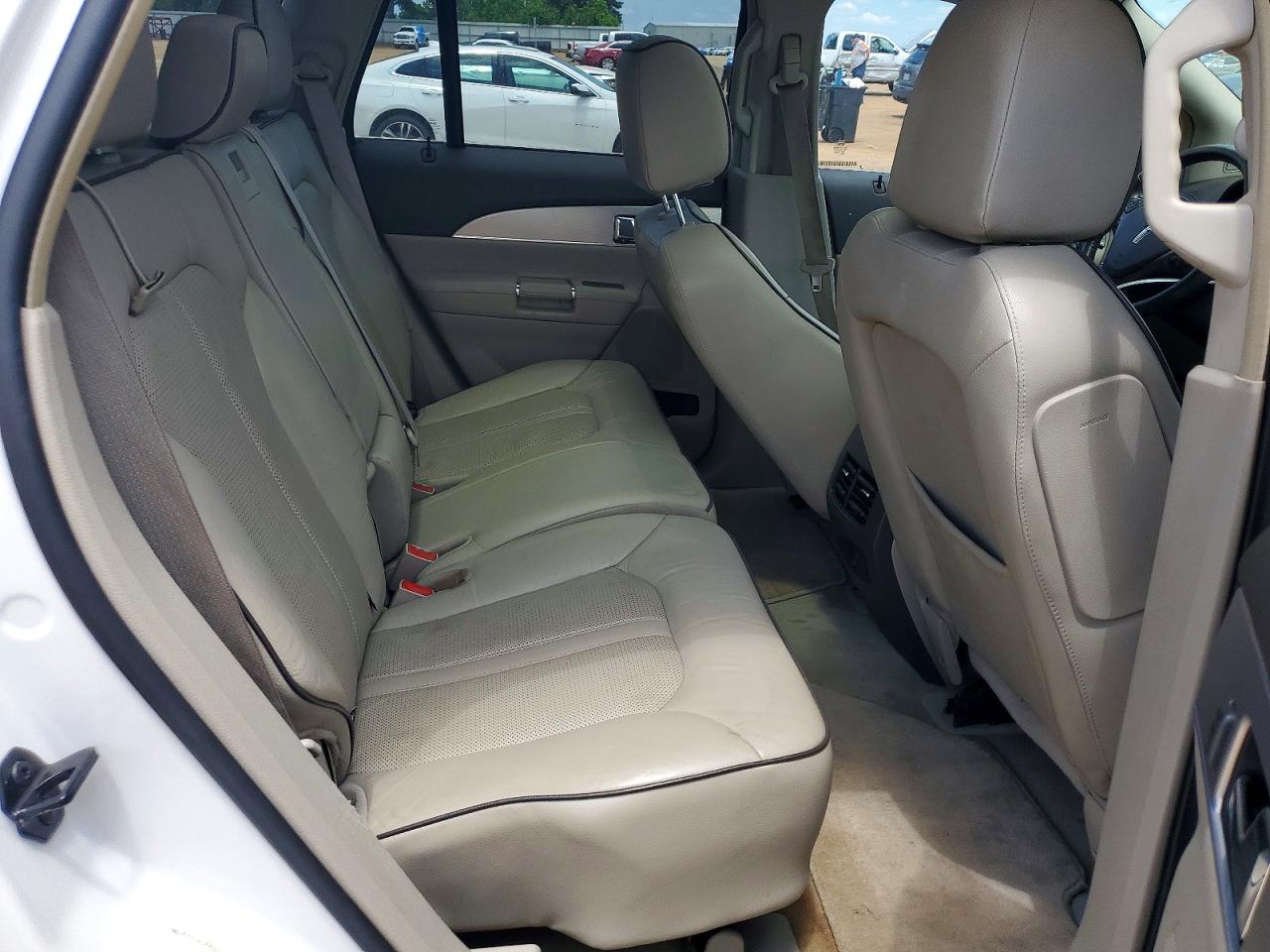 2013 Lincoln Mkx White vin: 2LMDJ6JK6DBL28979