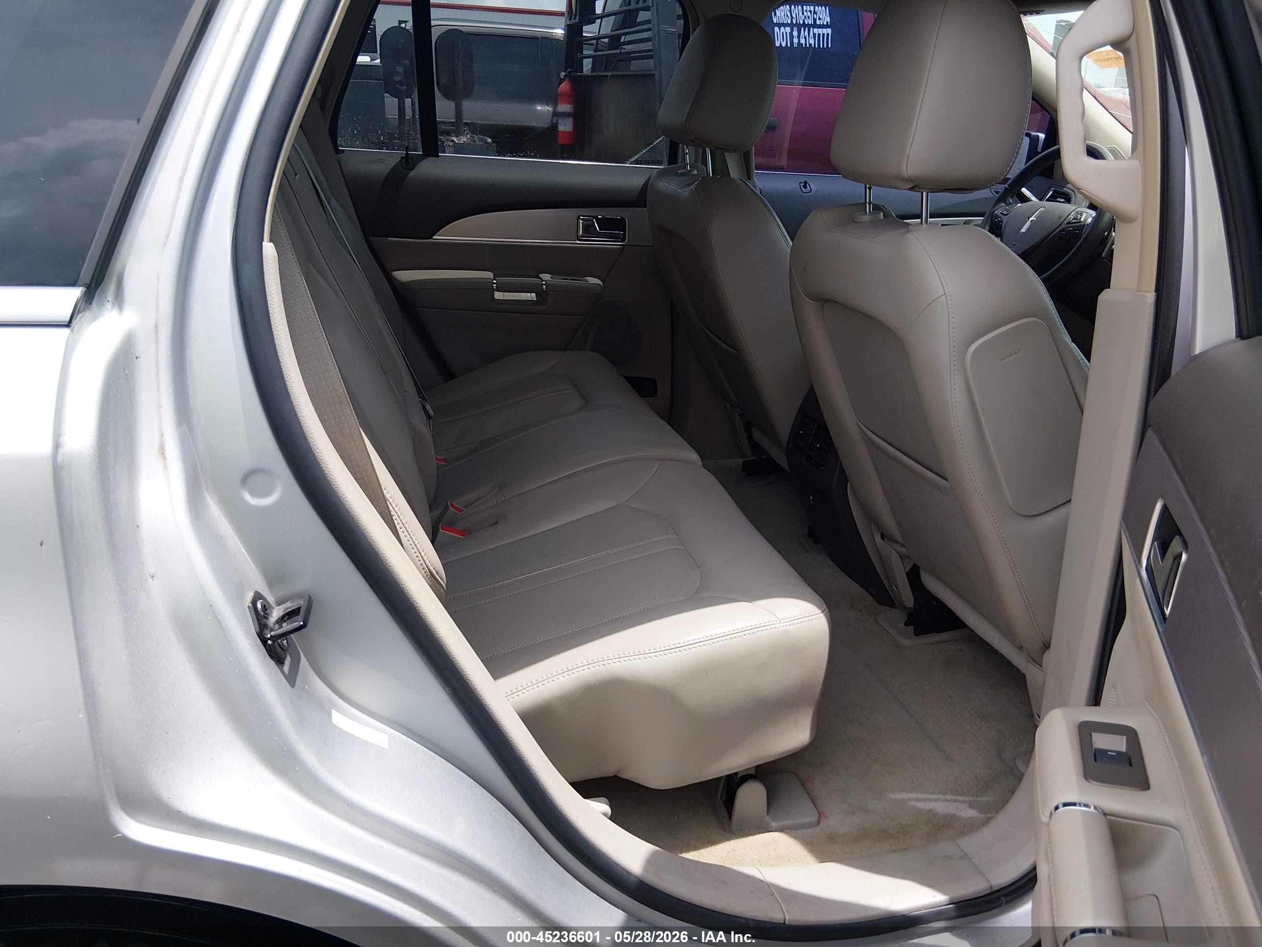 2013 Lincoln Mkx   Silver vin: 2LMDJ6JK6DBL32319