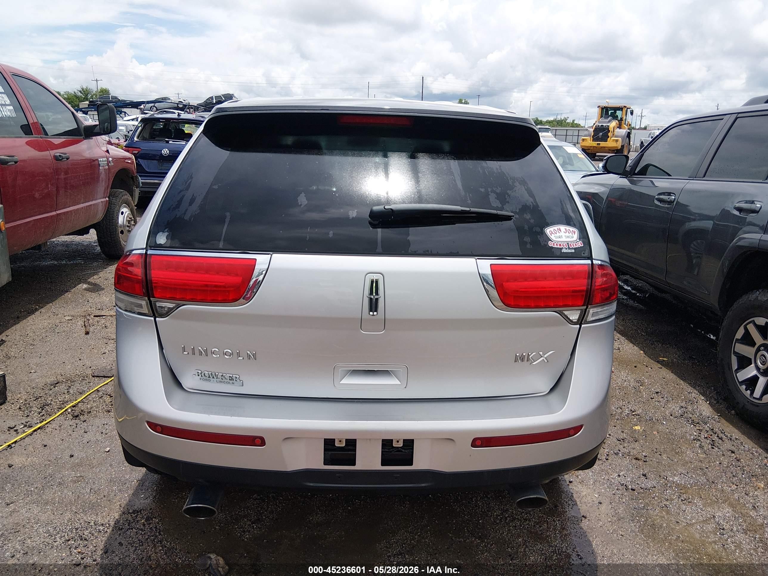 2013 Lincoln Mkx   Silver vin: 2LMDJ6JK6DBL32319