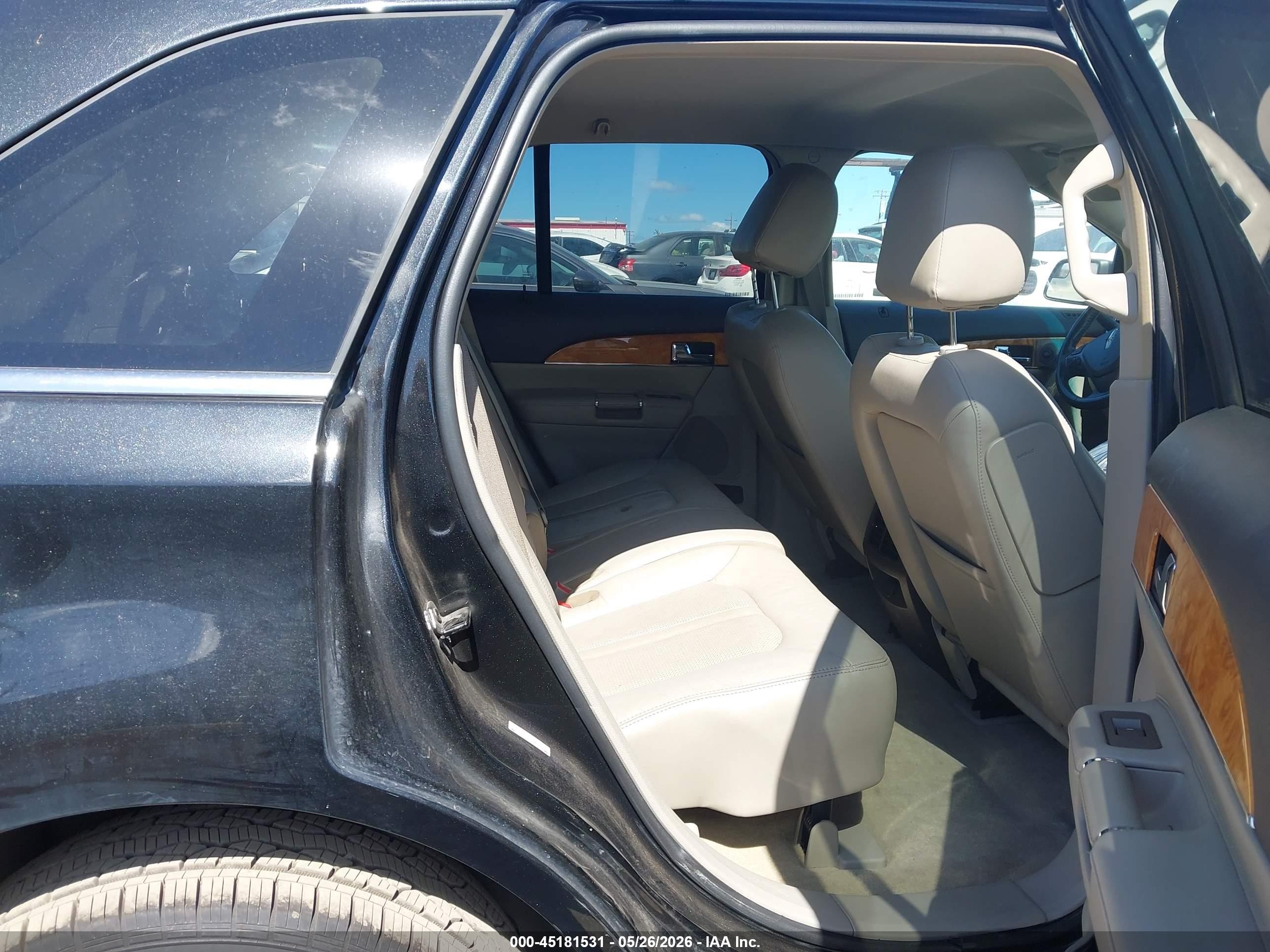 2013 Lincoln Mkx   Черный vin: 2LMDJ6JK6DBL34054