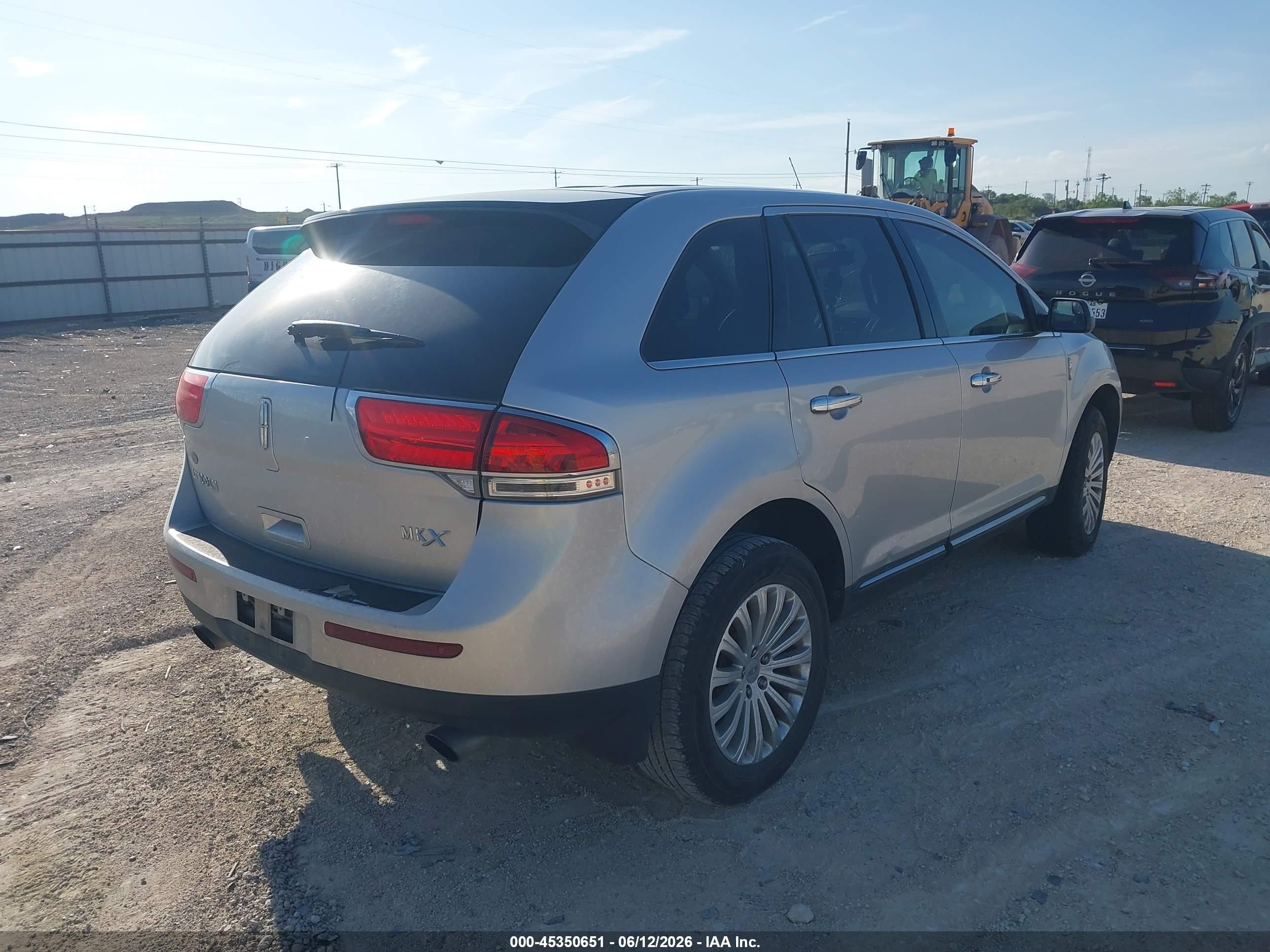 2013 Lincoln Mkx Silver vin: 2LMDJ6JK6DBL39075