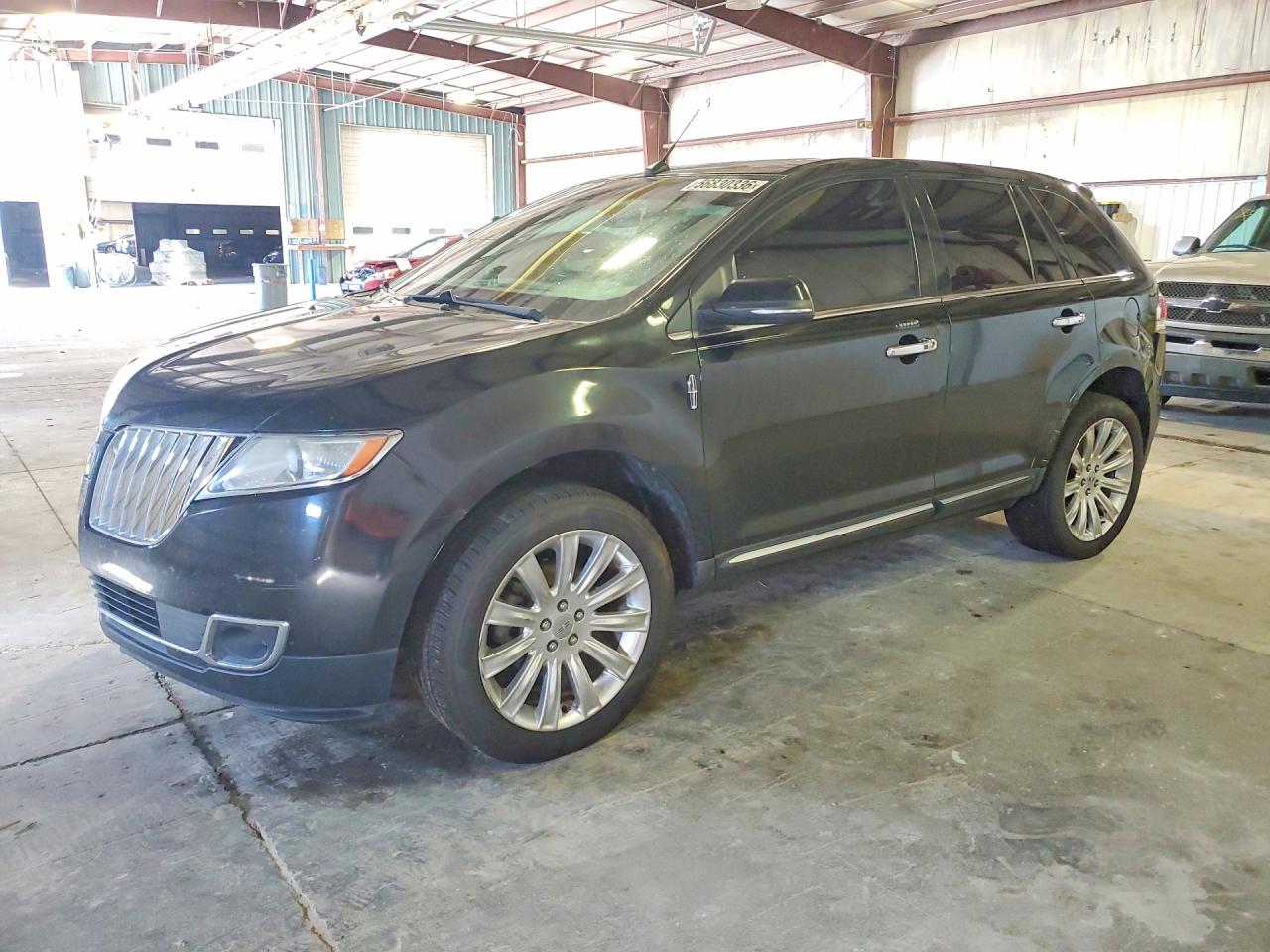 2013 Lincoln Mkx Black vin: 2LMDJ6JK6DBL45846