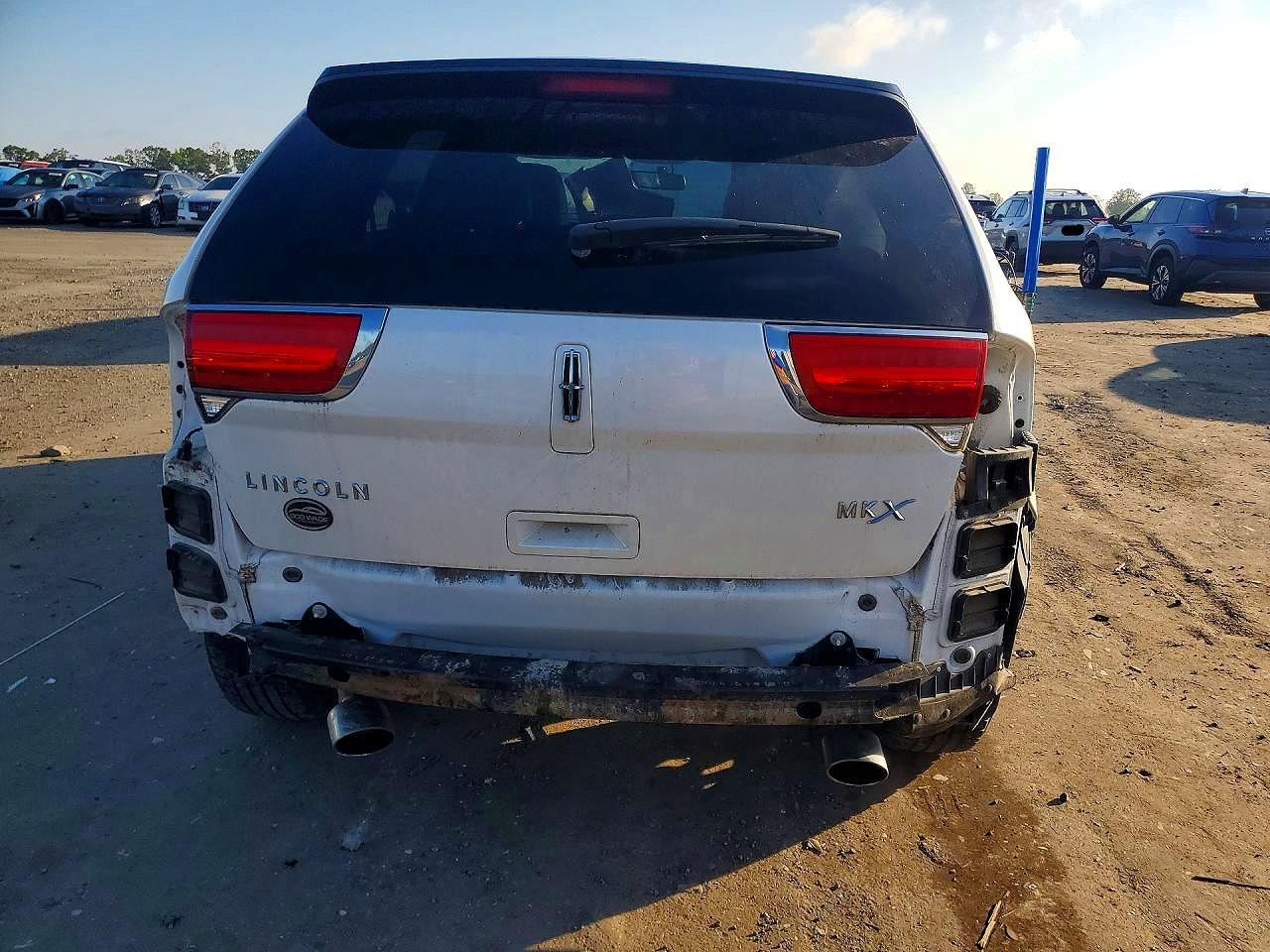 2014 Lincoln Mkx White vin: 2LMDJ6JK6EBL00357