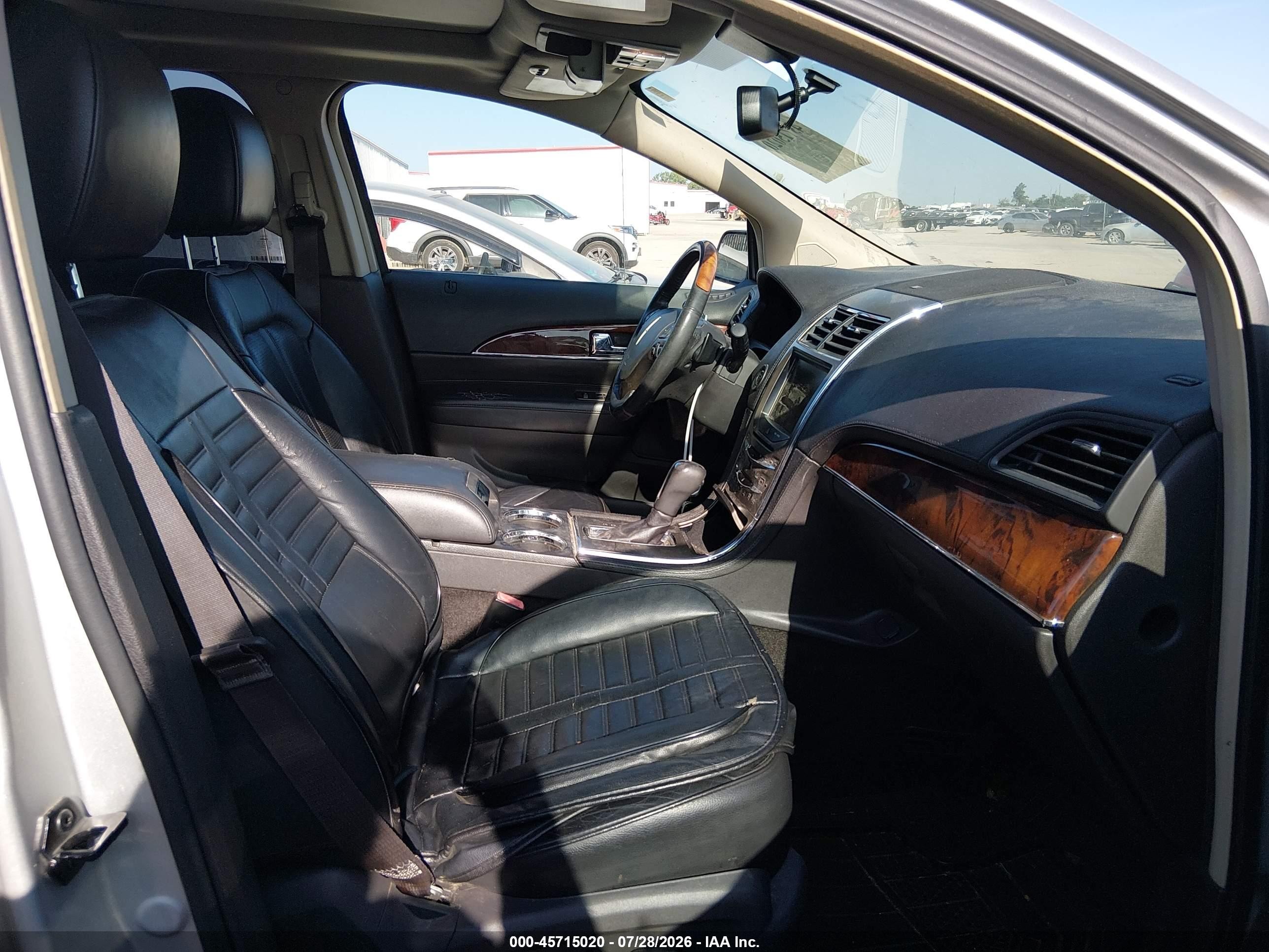 2014 Lincoln Mkx   Silver vin: 2LMDJ6JK6EBL17126