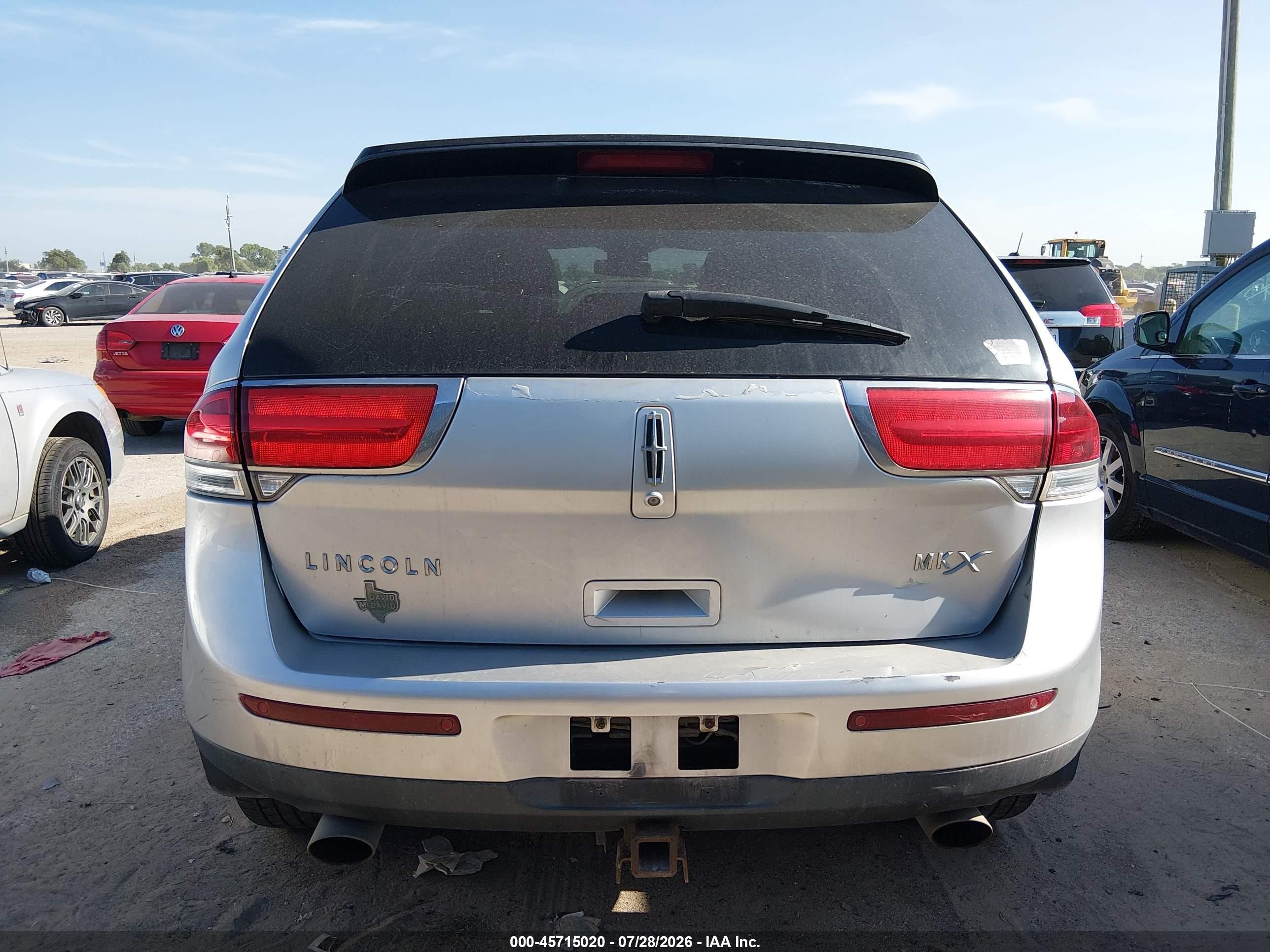 2014 Lincoln Mkx   Silver vin: 2LMDJ6JK6EBL17126