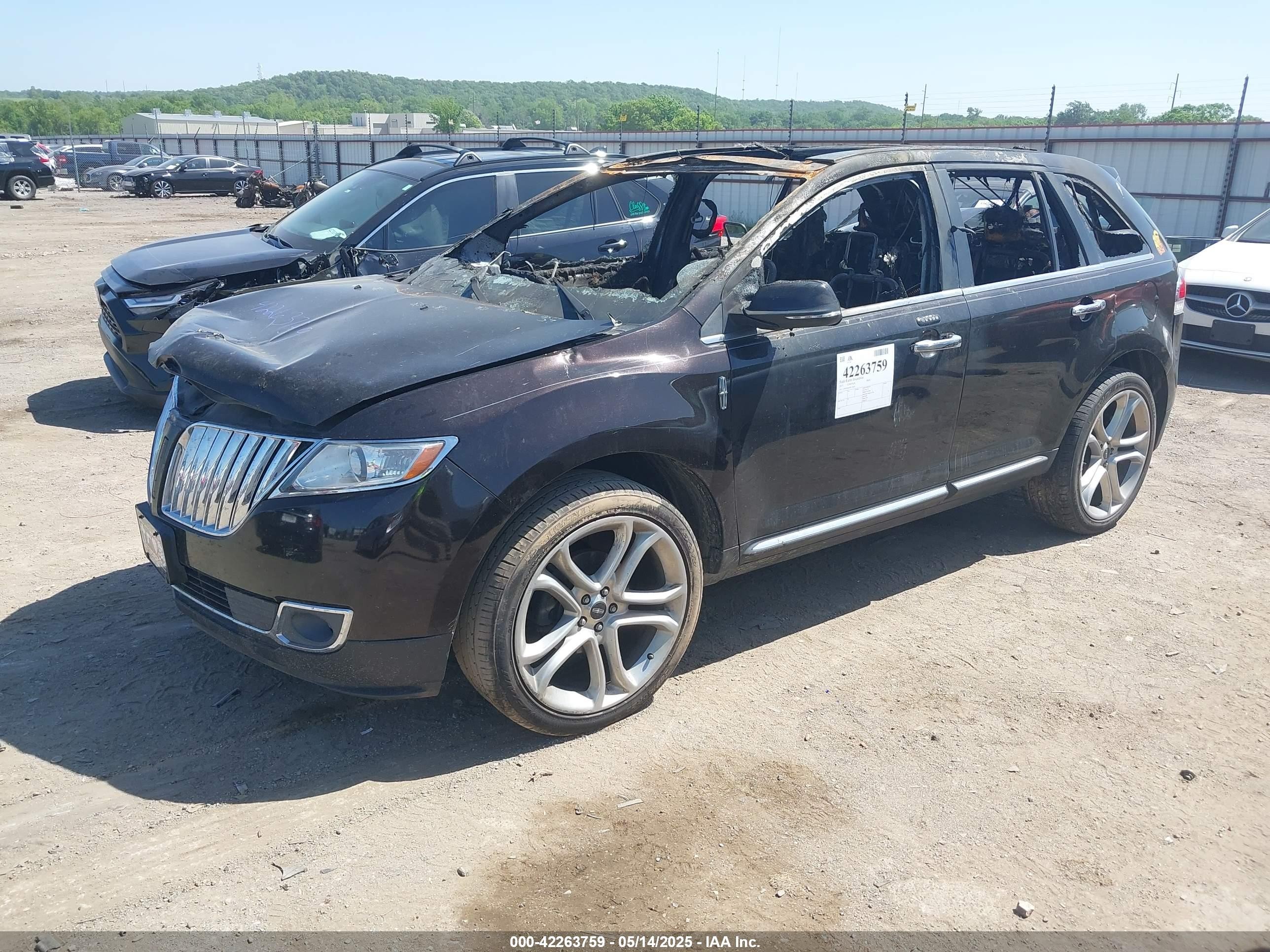 2015 Lincoln Mkx   Dark Brown vin: 2LMDJ6JK6FBL21968