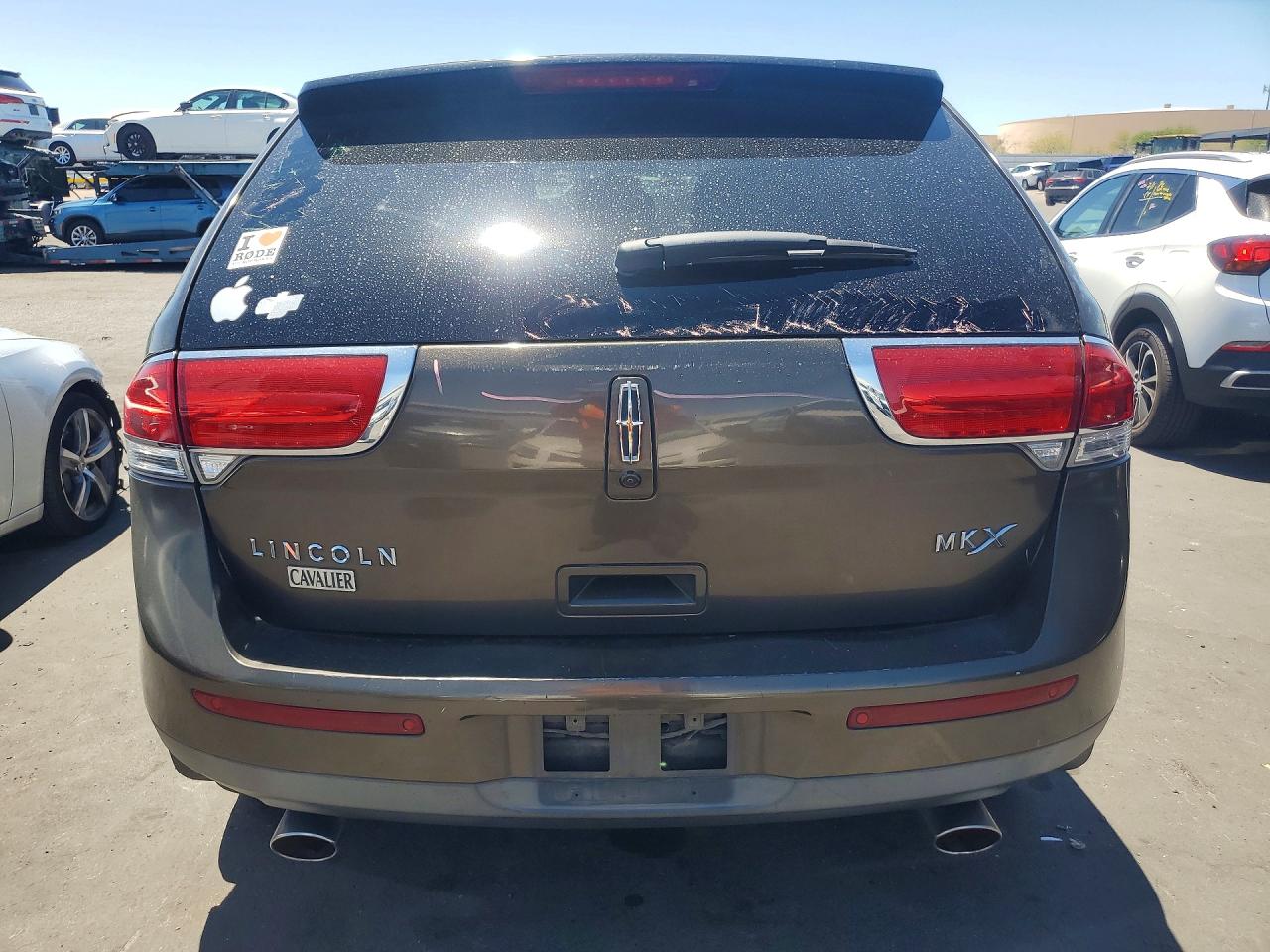 2011 Lincoln Mkx Brown vin: 2LMDJ6JK7BBJ25810