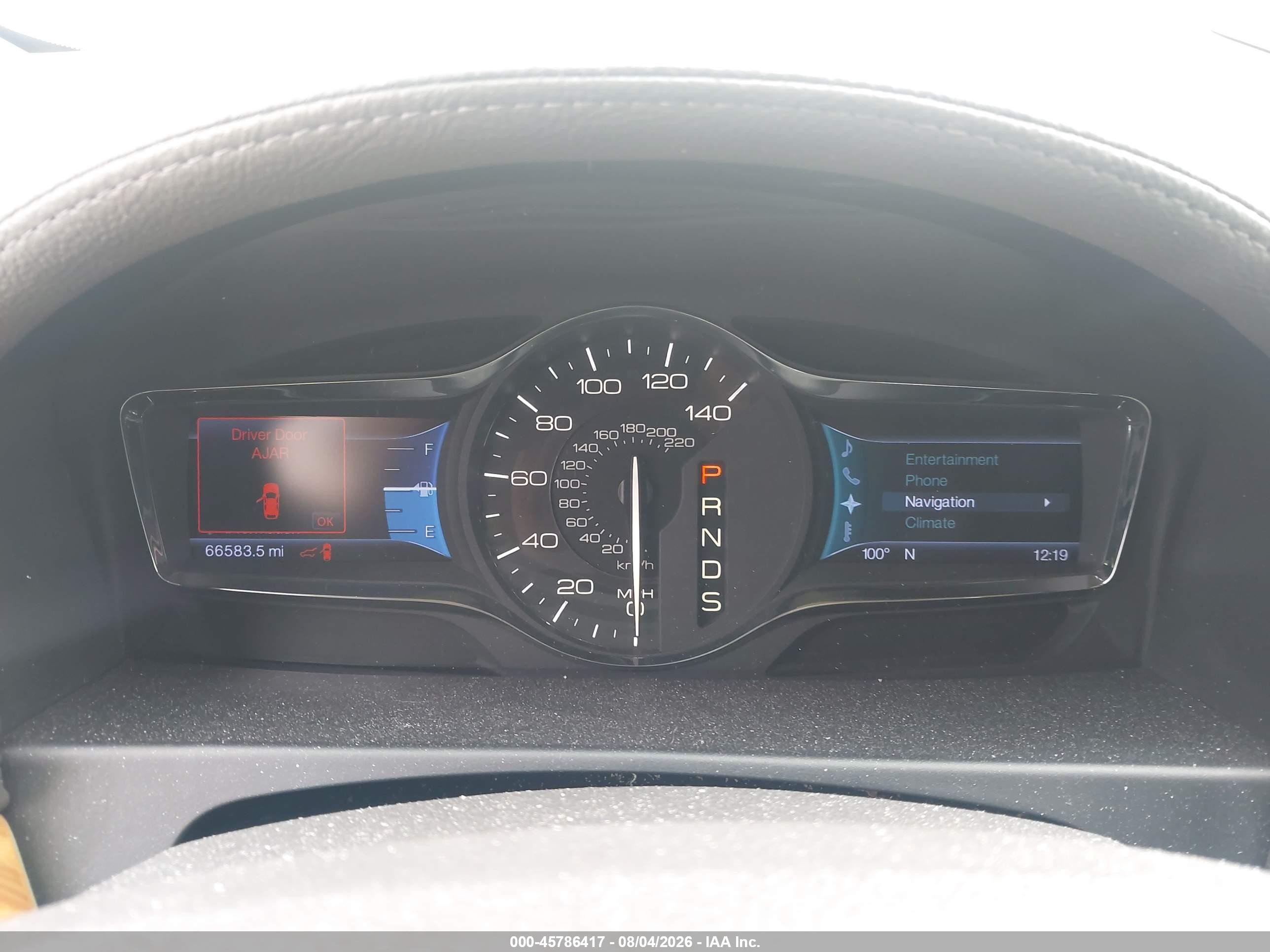 2013 Lincoln Mkx   White vin: 2LMDJ6JK7DBL00642