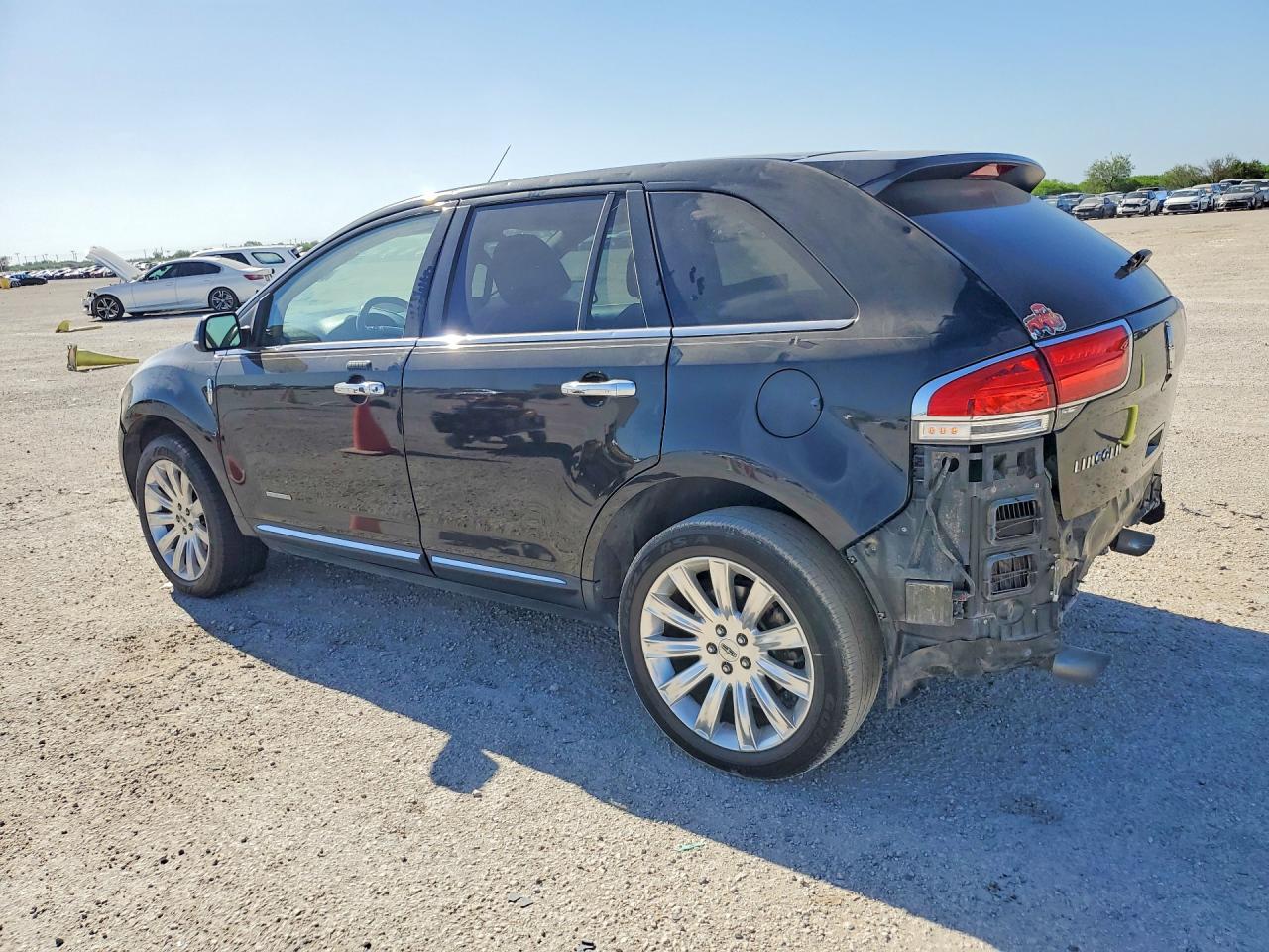 2013 Lincoln Mkx Black vin: 2LMDJ6JK7DBL04898