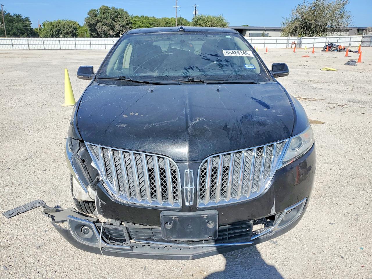 2013 Lincoln Mkx Black vin: 2LMDJ6JK7DBL04898