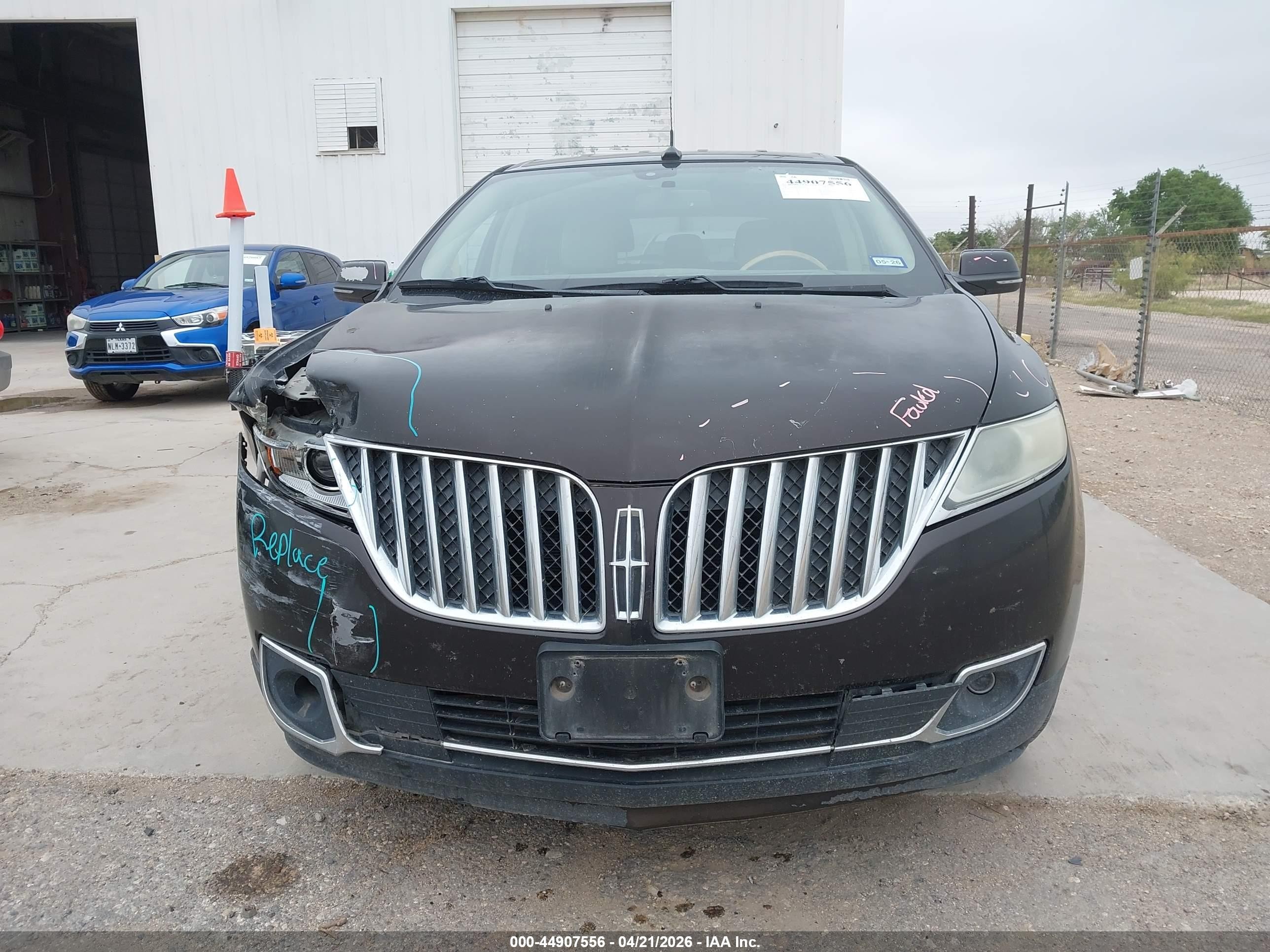 2013 Lincoln Mkx   Black vin: 2LMDJ6JK7DBL08918