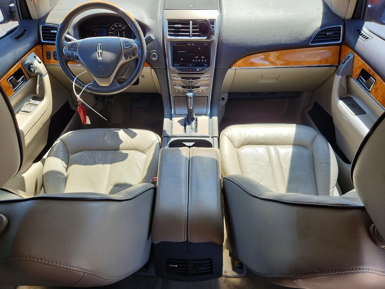 2013 Lincoln Mkx Red vin: 2LMDJ6JK7DBL11799