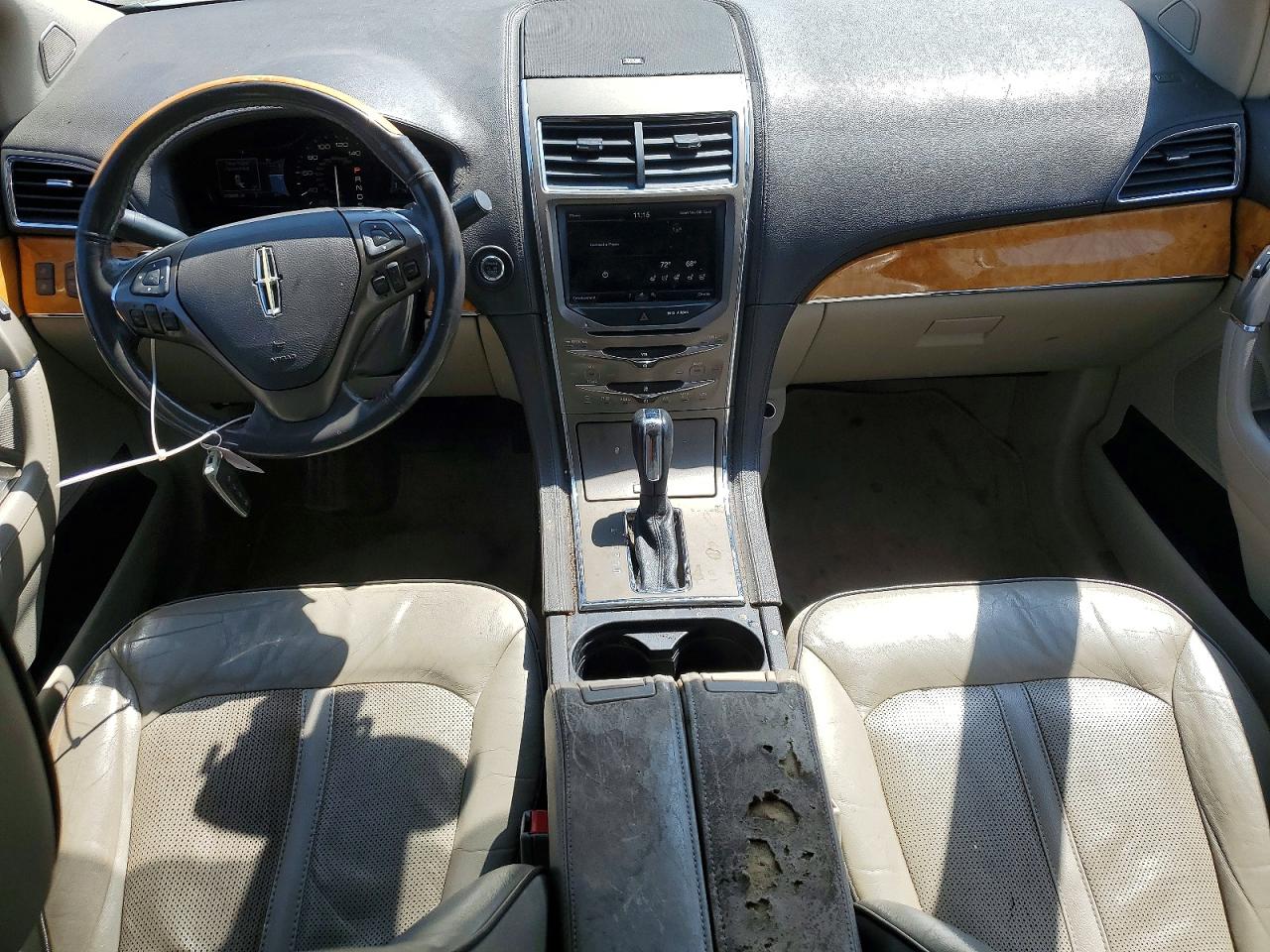 2013 Lincoln Mkx White vin: 2LMDJ6JK7DBL18526