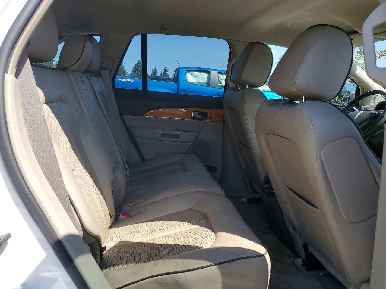2013 Lincoln Mkx White vin: 2LMDJ6JK7DBL18526