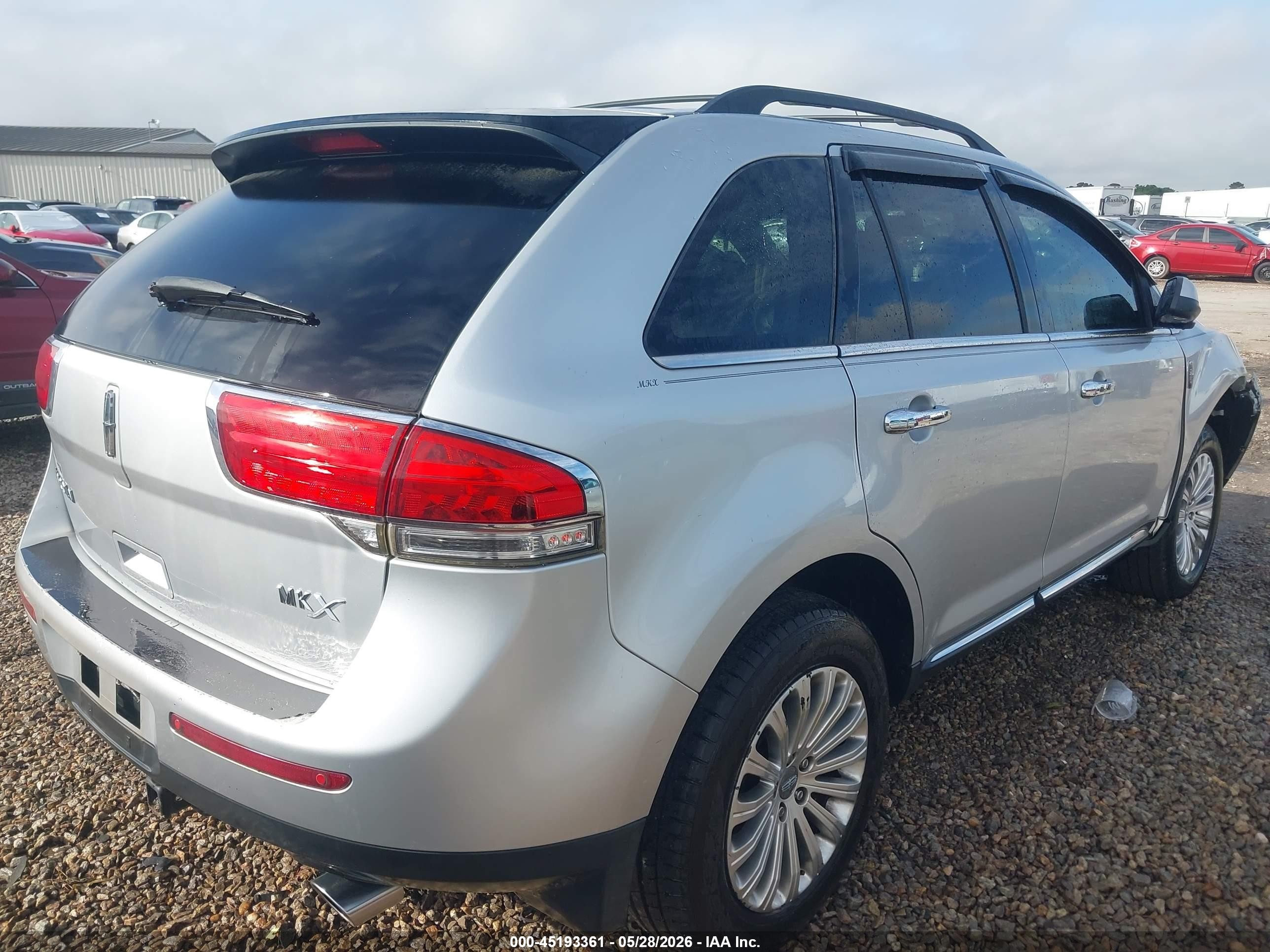 2013 Lincoln Mkx   Silver vin: 2LMDJ6JK7DBL22463