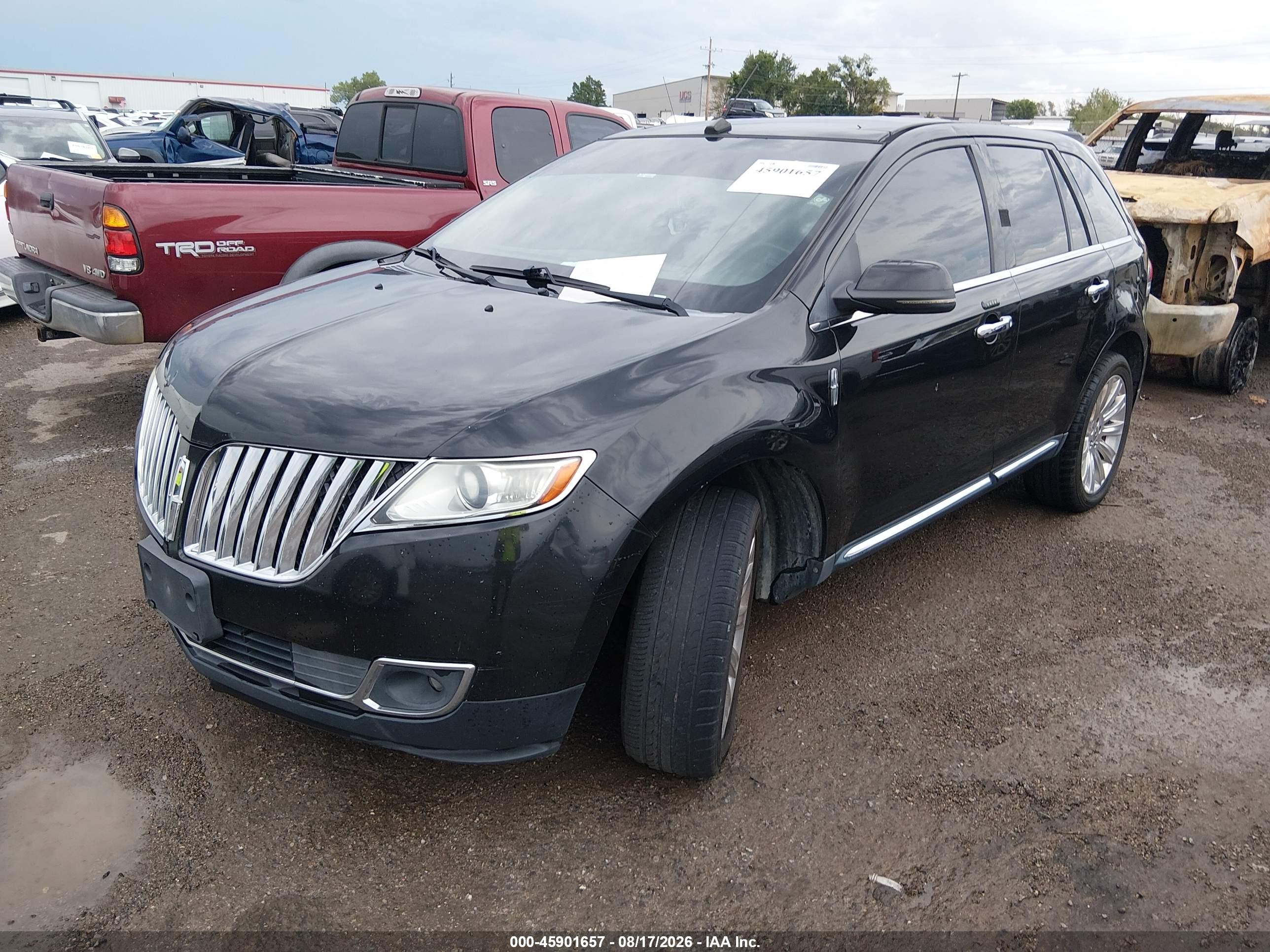 2013 Lincoln Mkx   Black vin: 2LMDJ6JK7DBL27310