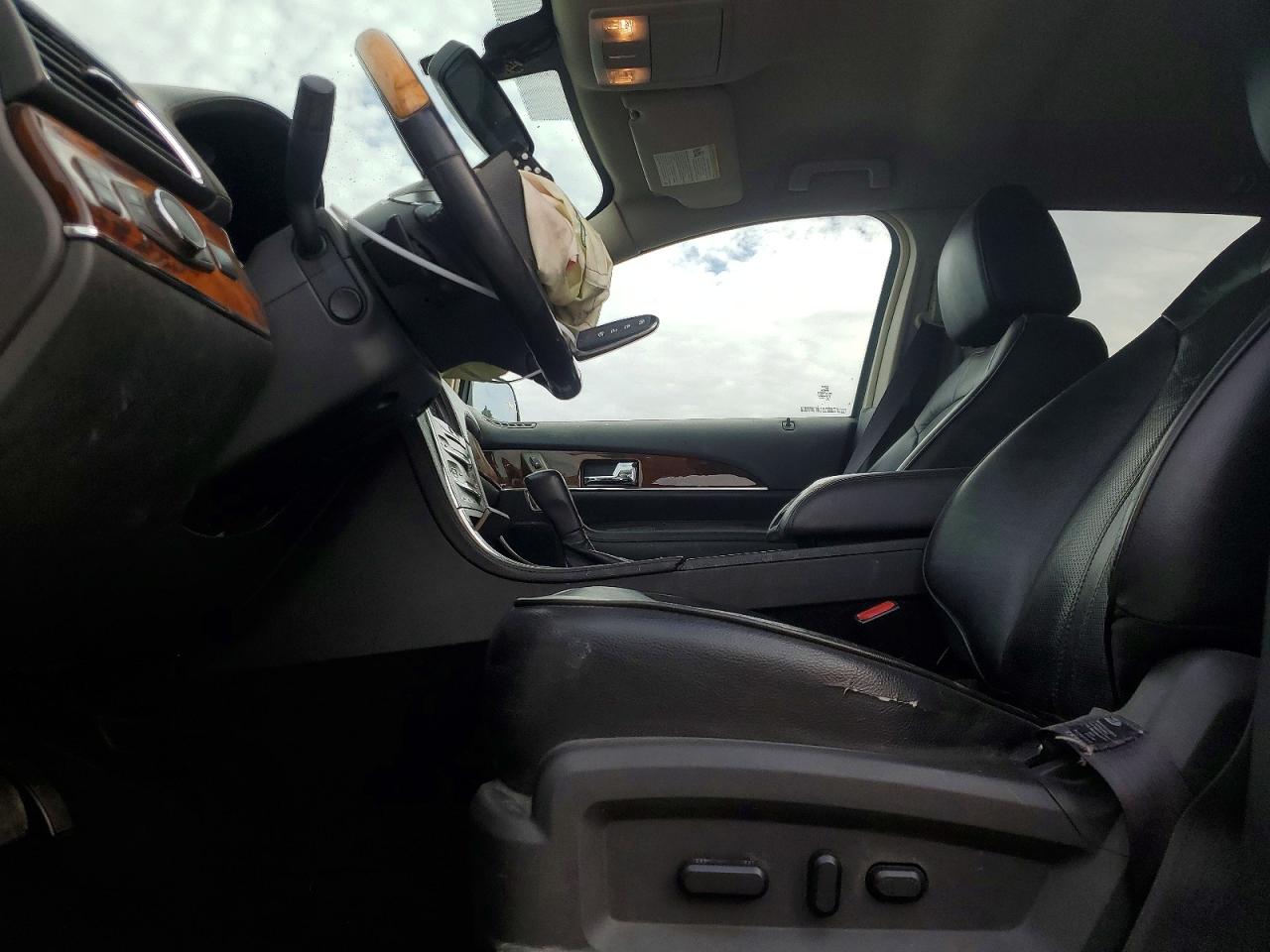 2013 Lincoln Mkx Белый vin: 2LMDJ6JK7DBL38565