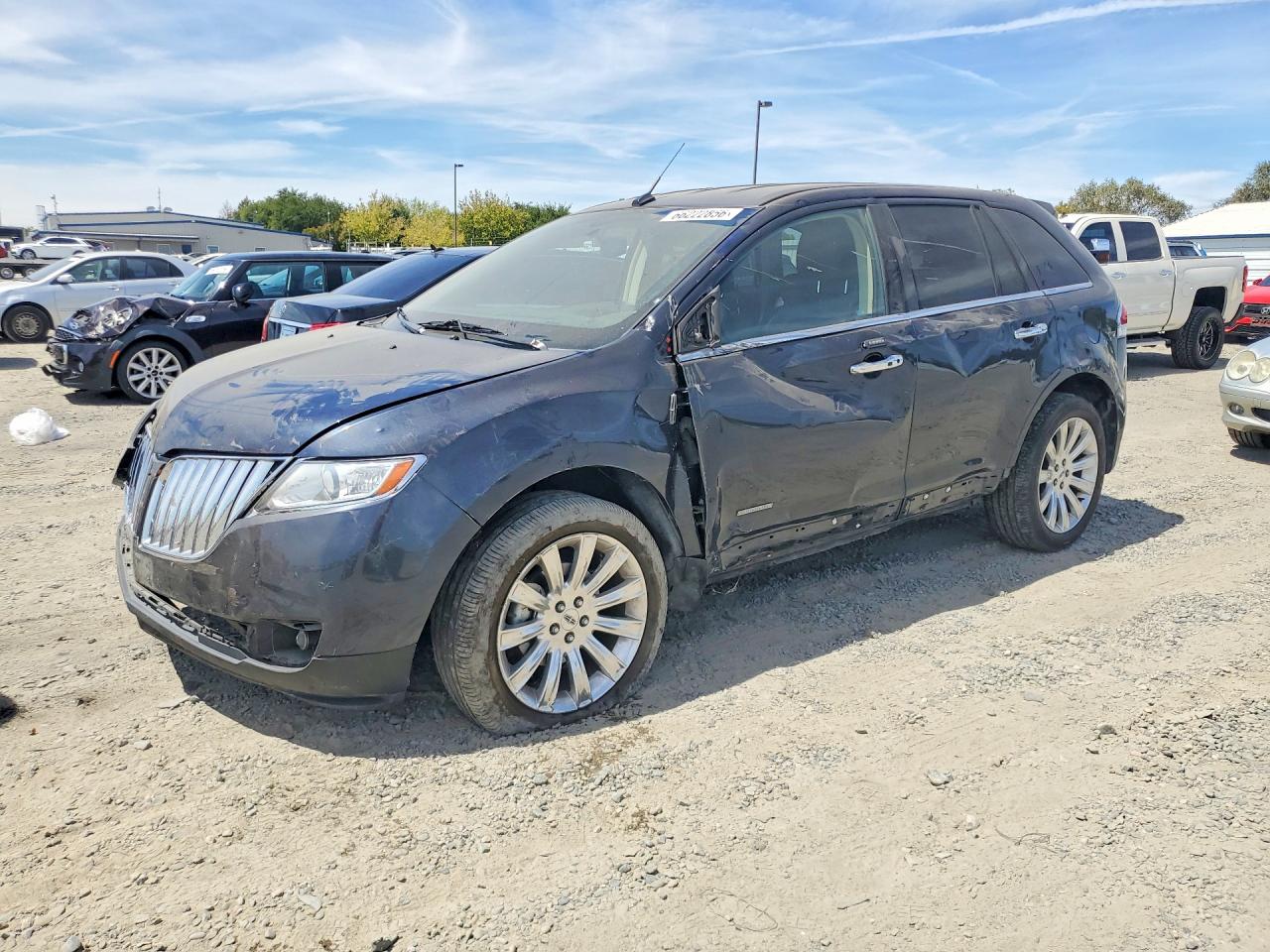 2013 Lincoln Mkx Charcoal vin: 2LMDJ6JK7DBL46973