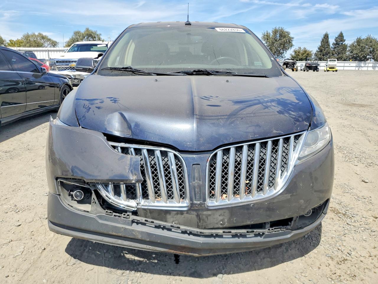 2013 Lincoln Mkx Charcoal vin: 2LMDJ6JK7DBL46973