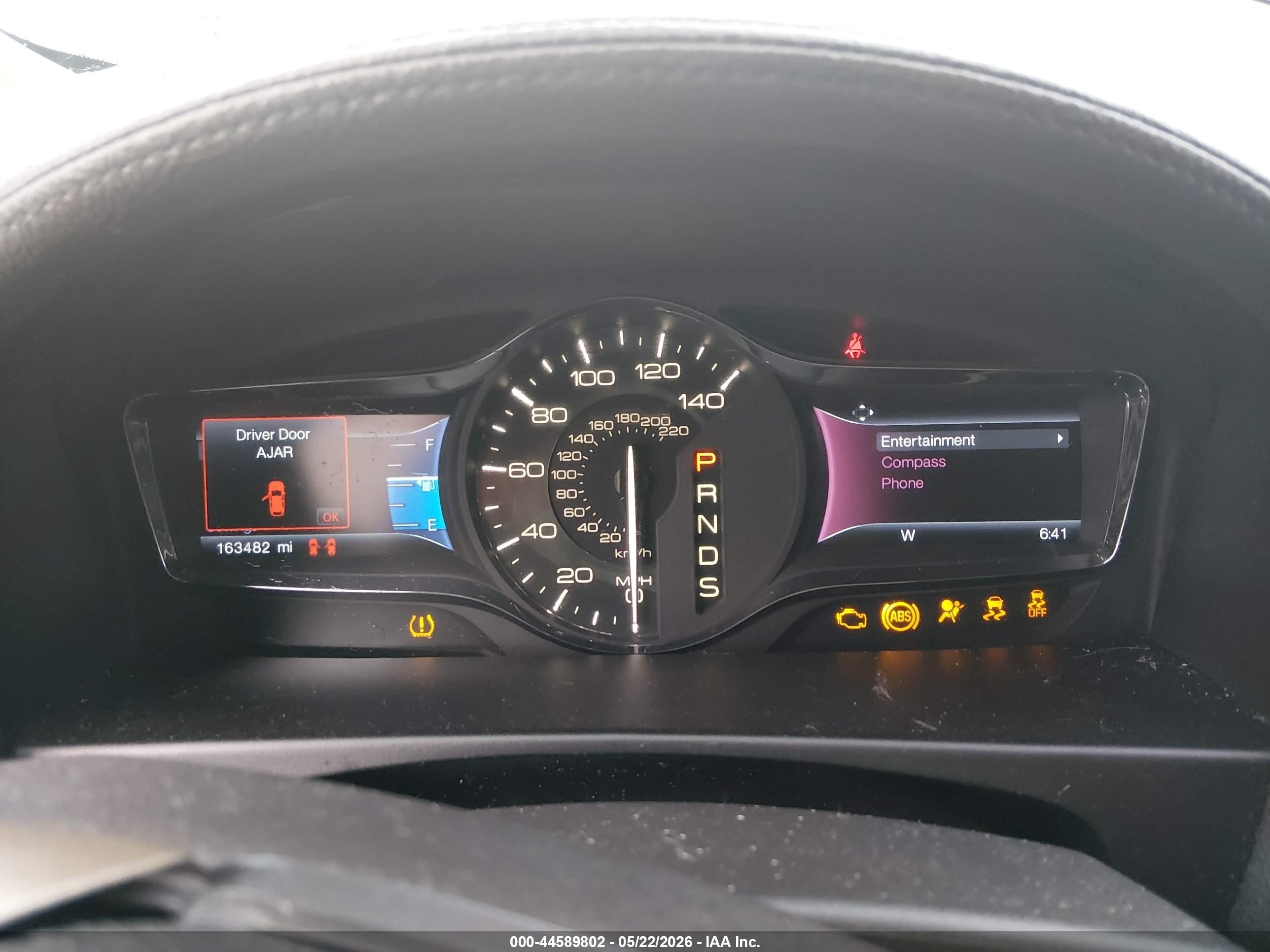2014 Lincoln Mkx   Белый vin: 2LMDJ6JK7EBL14977