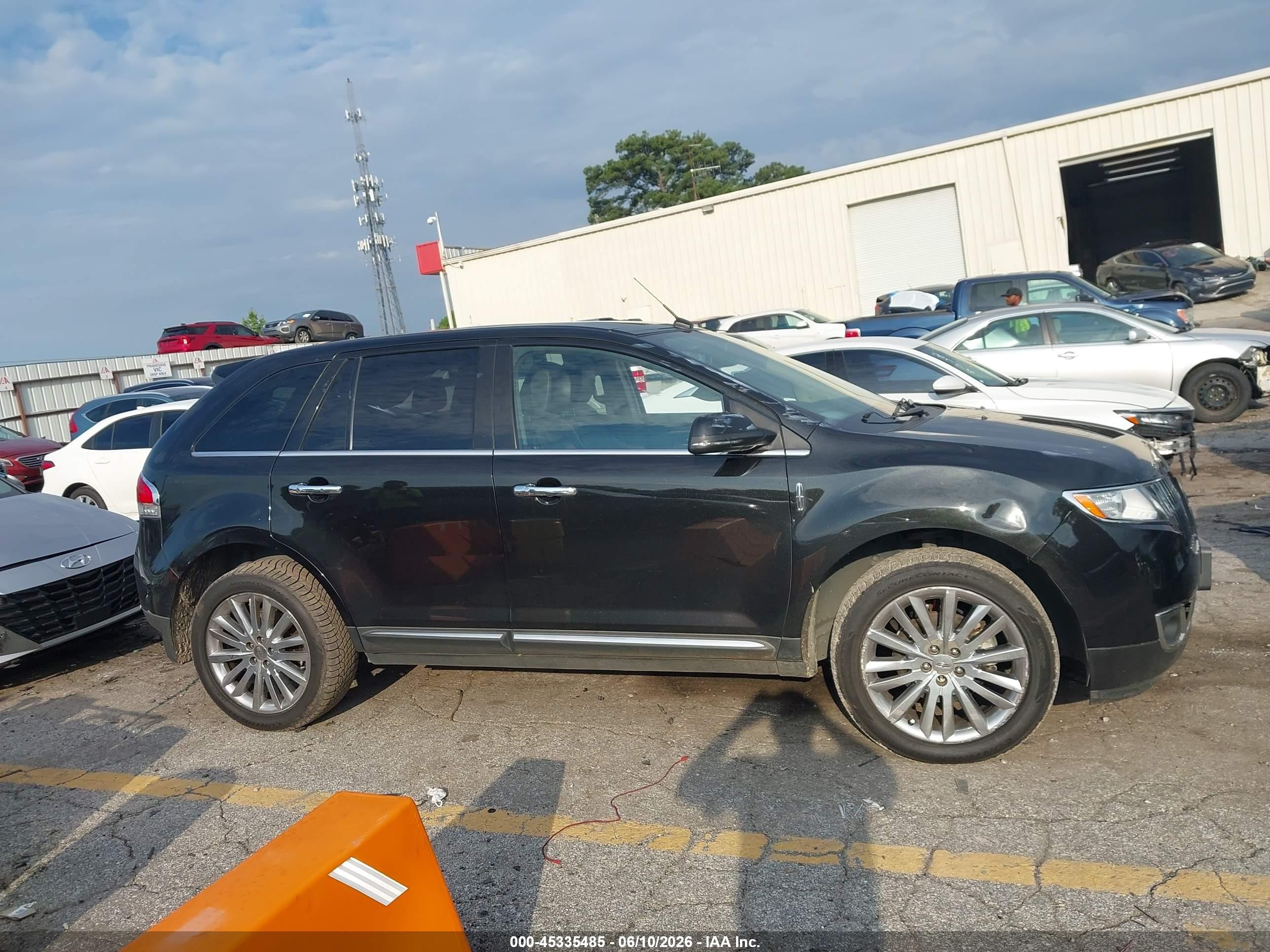 2015 Lincoln Mkx   Black vin: 2LMDJ6JK7FBL30789