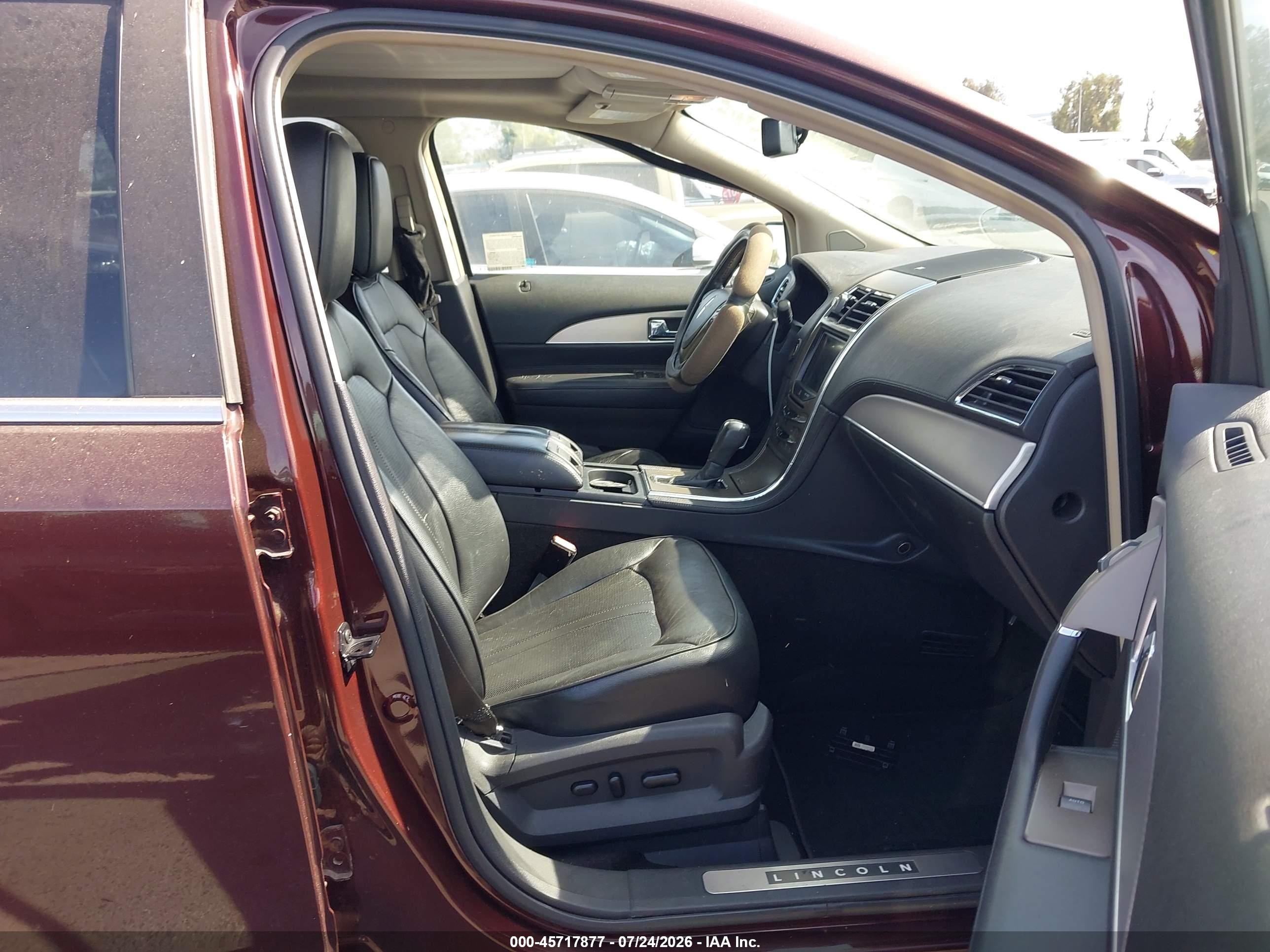2012 Lincoln Mkx   Dark Brown vin: 2LMDJ6JK8CBL07467