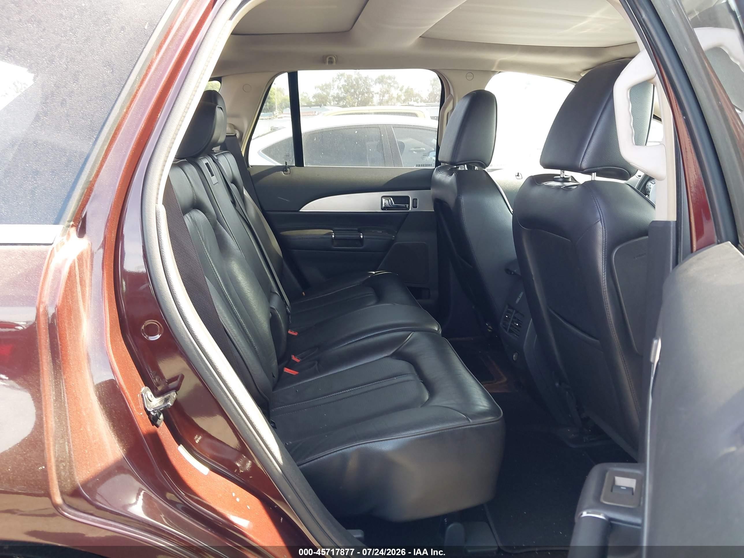 2012 Lincoln Mkx   Dark Brown vin: 2LMDJ6JK8CBL07467