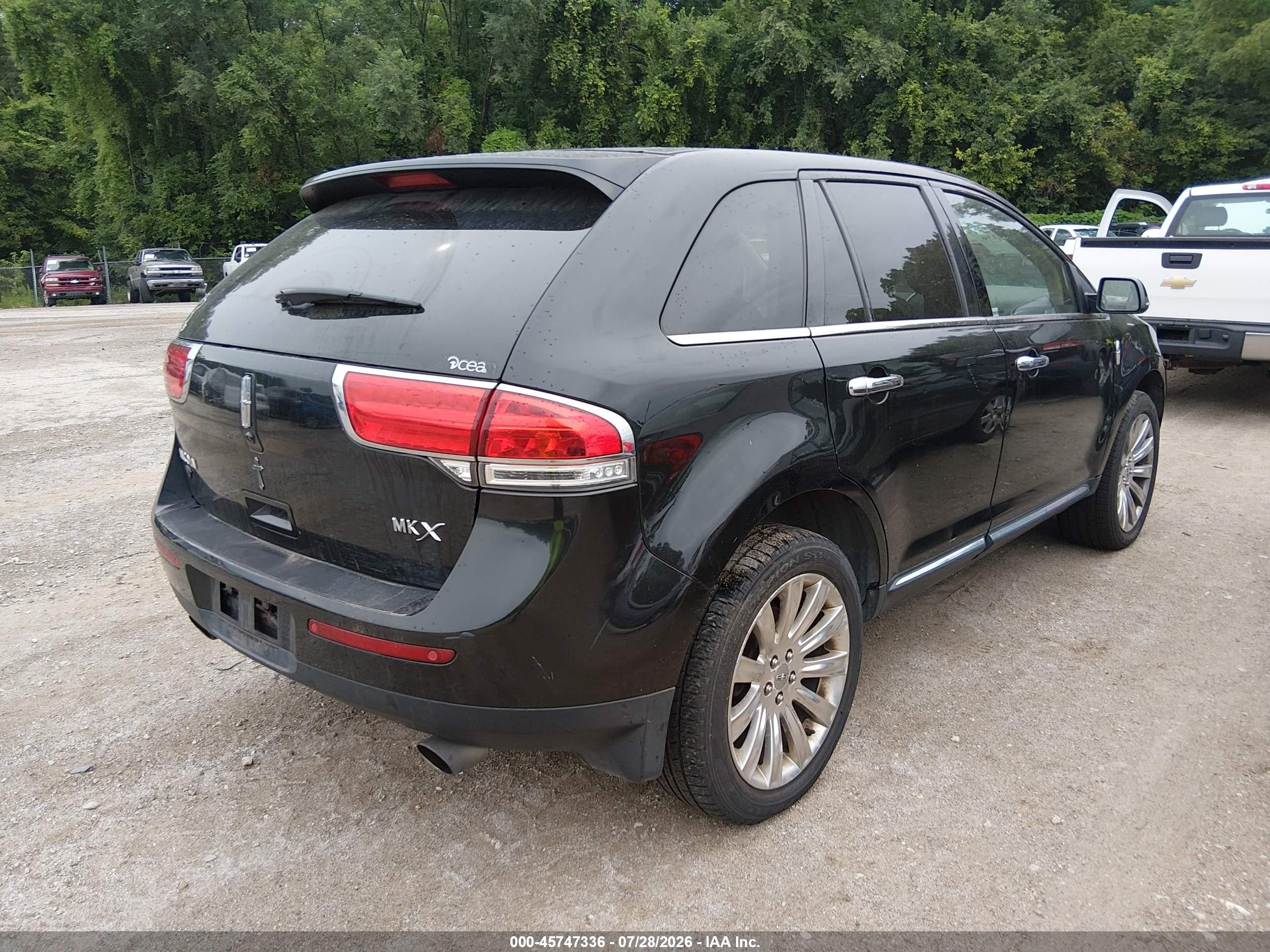 2013 Lincoln Mkx   Black vin: 2LMDJ6JK8DBL04778