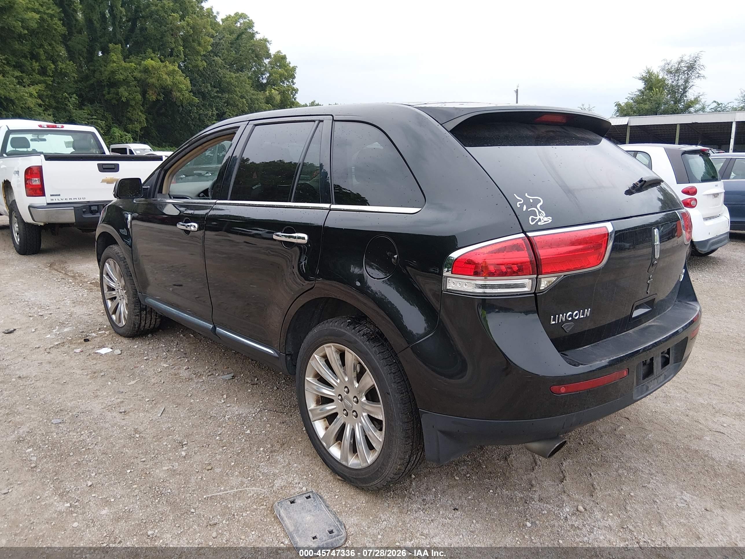 2013 Lincoln Mkx   Black vin: 2LMDJ6JK8DBL04778