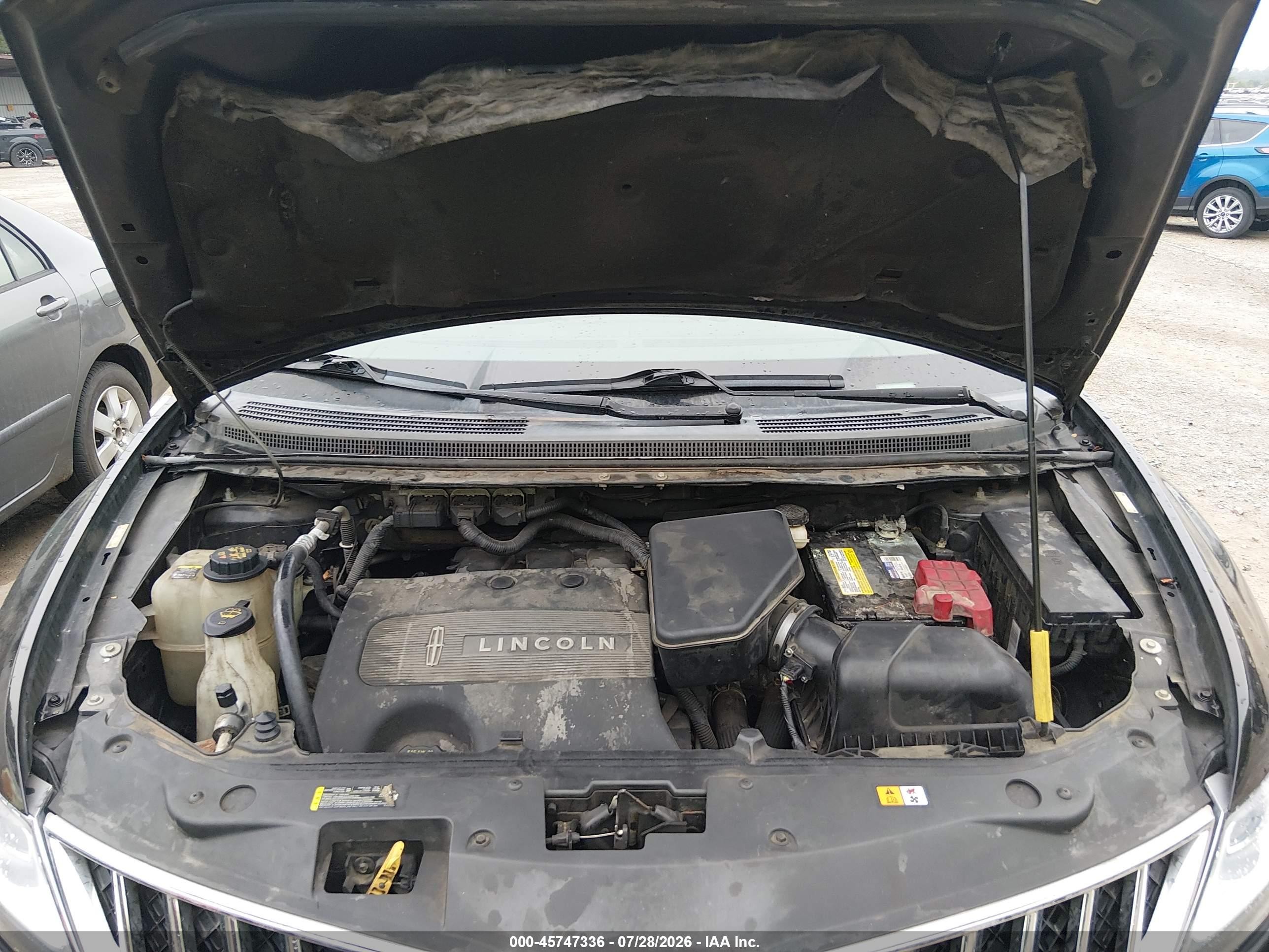 2013 Lincoln Mkx   Black vin: 2LMDJ6JK8DBL04778