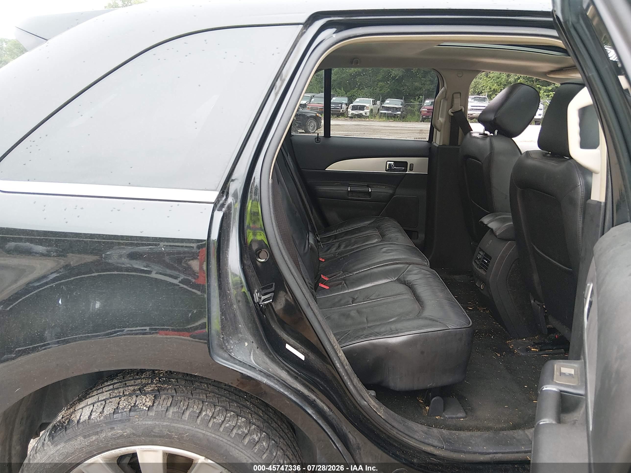2013 Lincoln Mkx   Black vin: 2LMDJ6JK8DBL04778