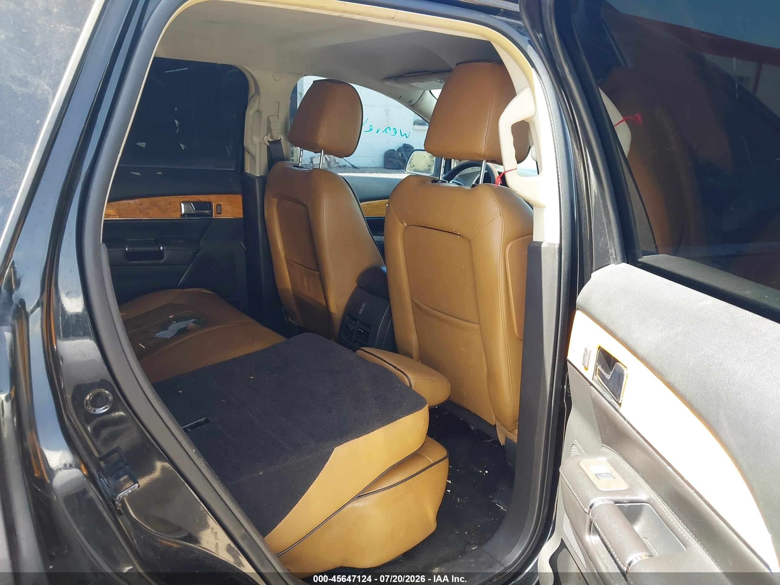 2013 Lincoln Mkx   Black vin: 2LMDJ6JK8DBL45475