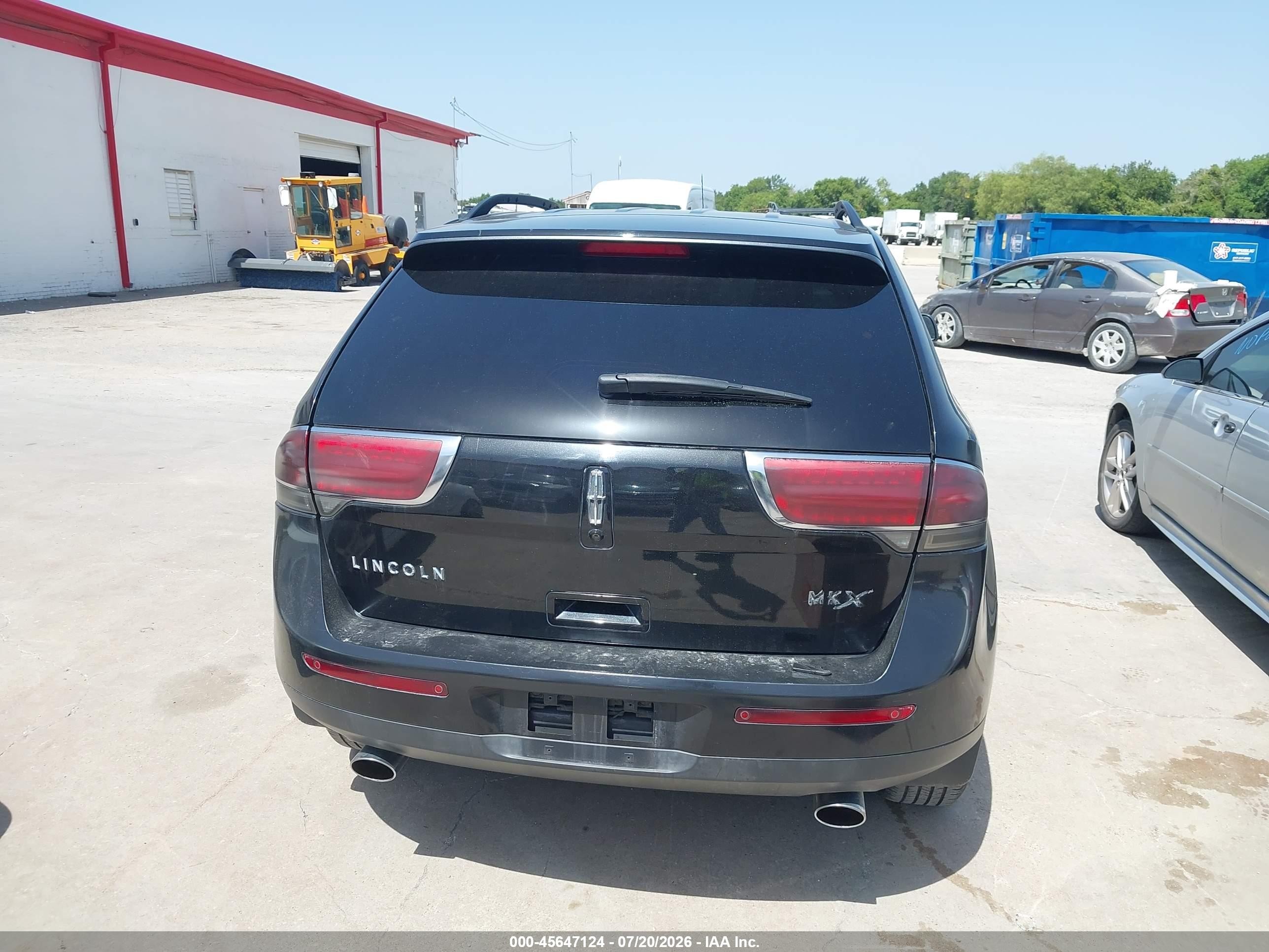 2013 Lincoln Mkx   Black vin: 2LMDJ6JK8DBL45475