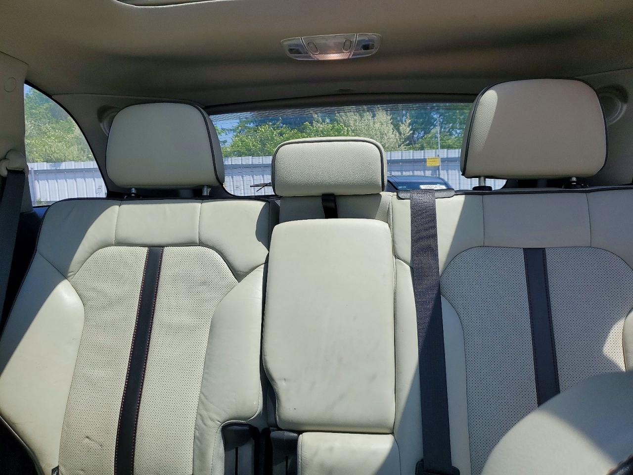 2014 Lincoln Mkx Белый vin: 2LMDJ6JK8EBL14857