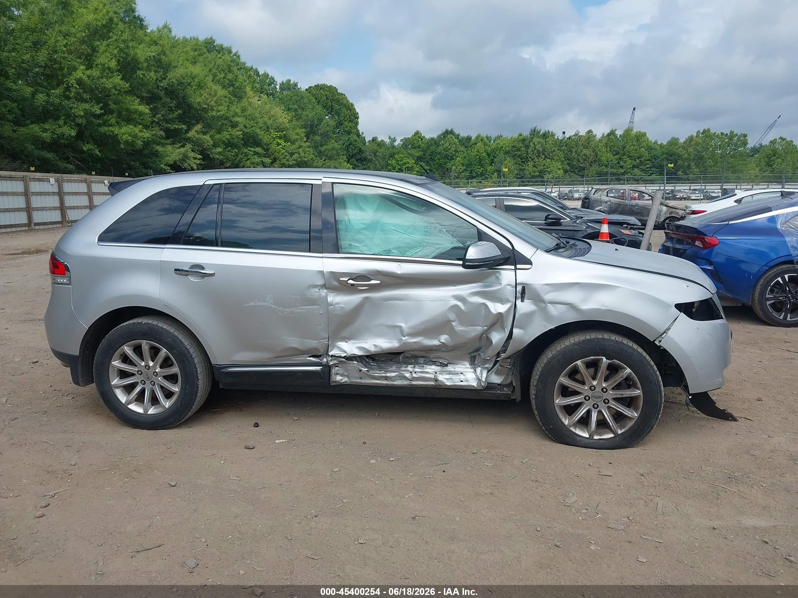 2015 Lincoln Mkx   Silver vin: 2LMDJ6JK8FBL28940