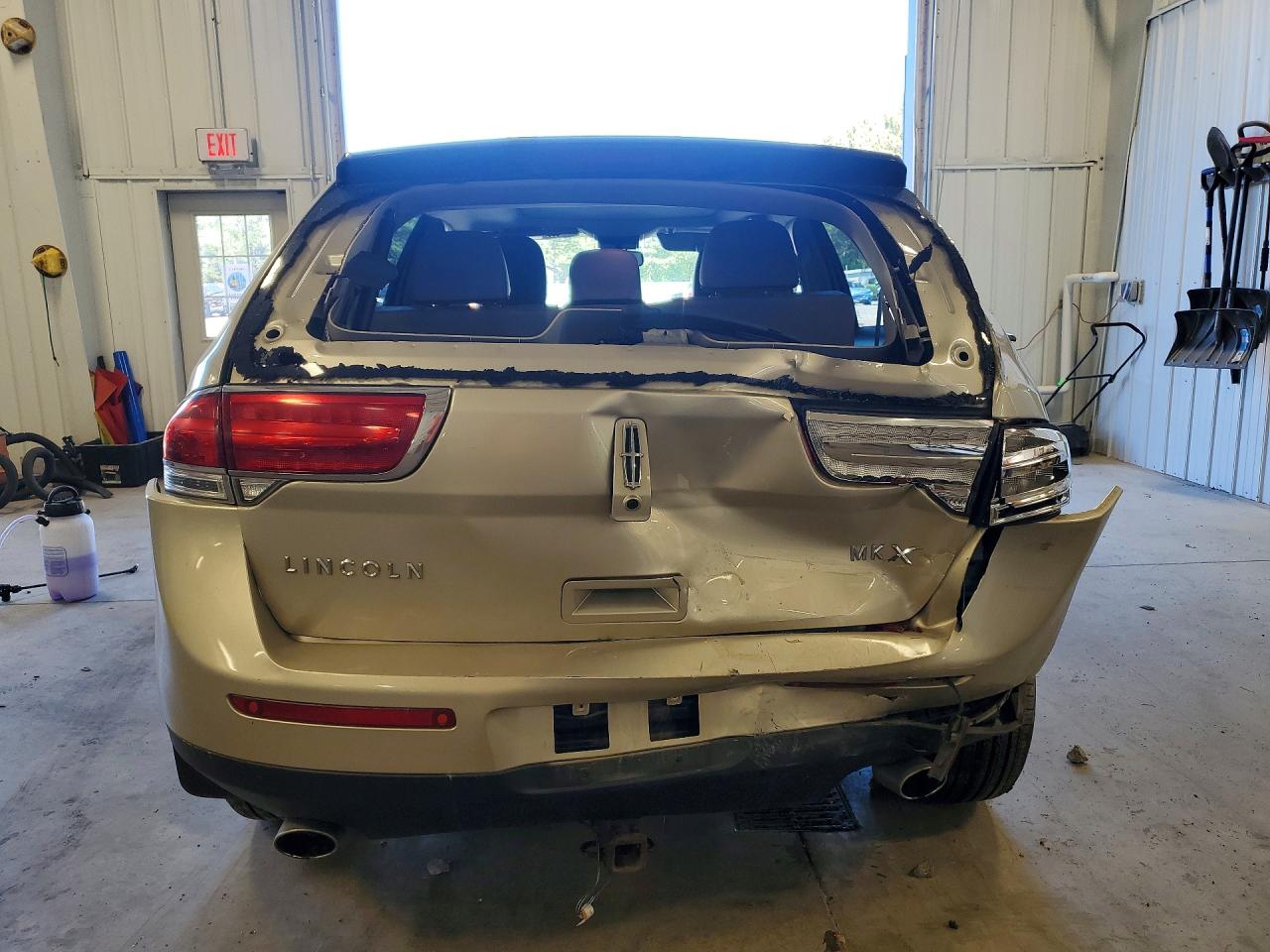 2011 Lincoln Mkx Tan vin: 2LMDJ6JK9BBJ09317