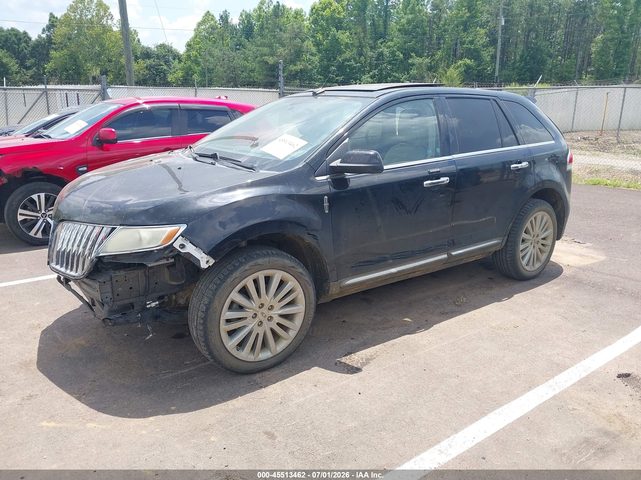 2011 Lincoln Mkx   Black vin: 2LMDJ6JK9BBJ22567