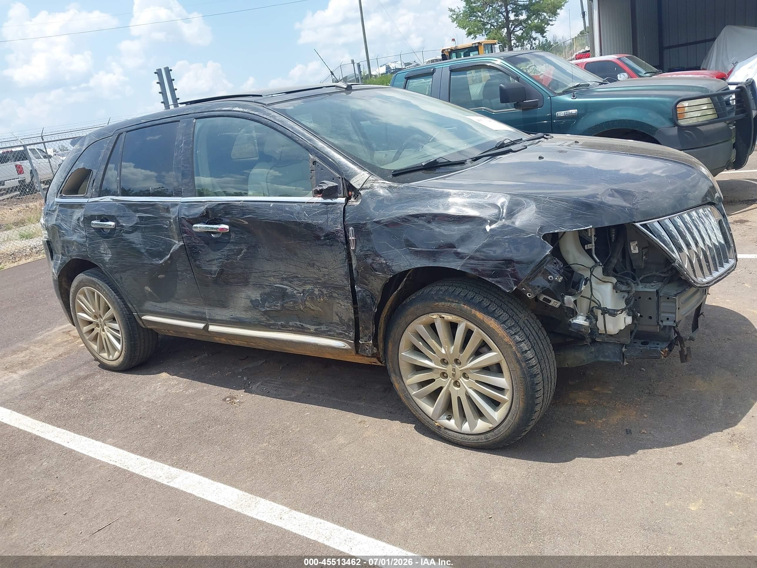 2011 Lincoln Mkx   Black vin: 2LMDJ6JK9BBJ22567