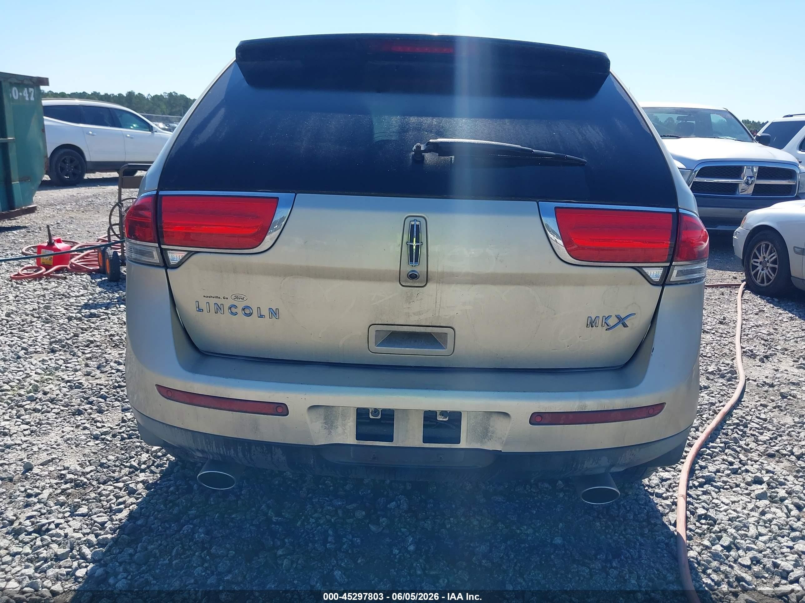 2011 Lincoln Mkx Champagne vin: 2LMDJ6JK9BBJ24108