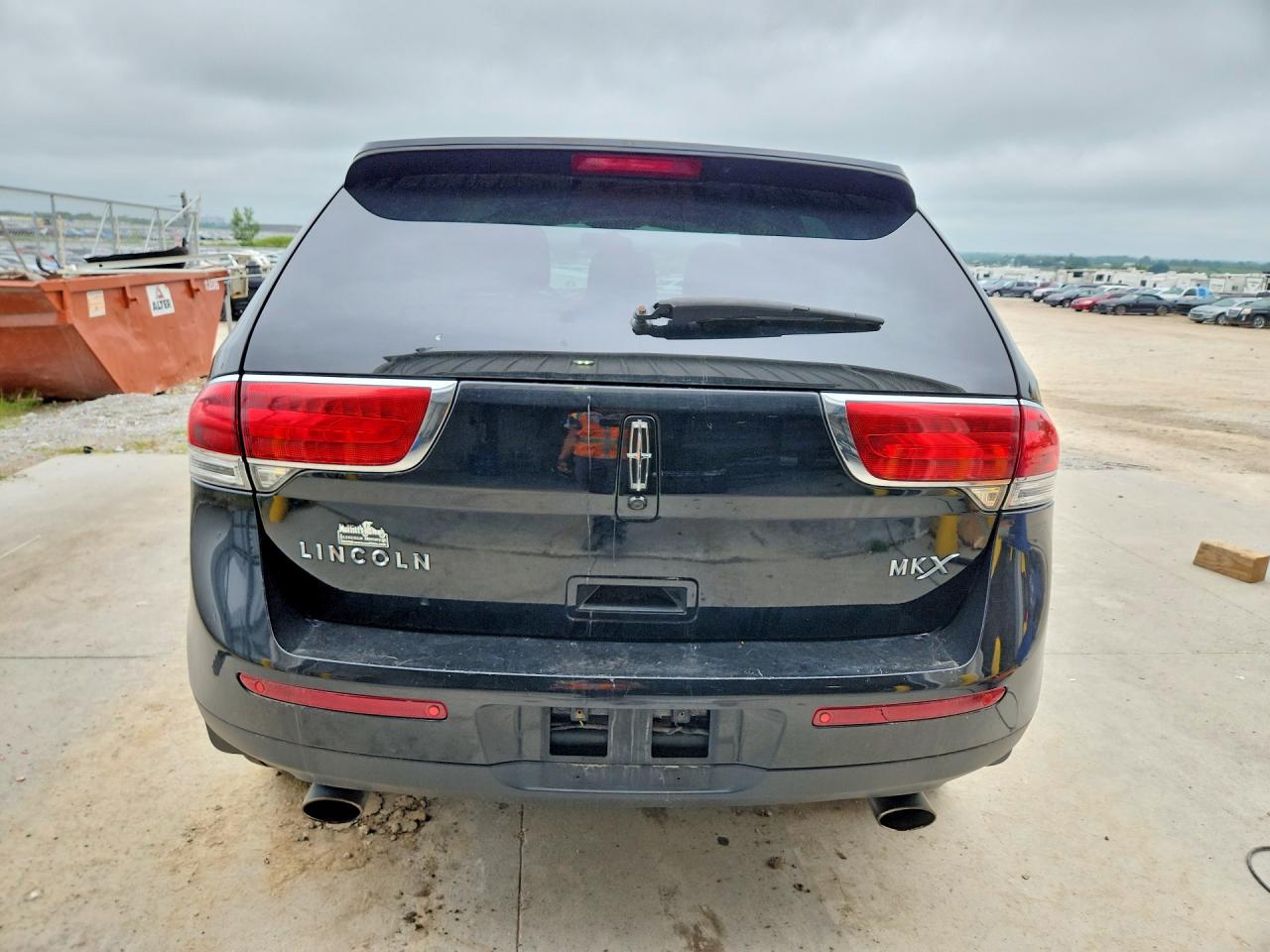 2012 Lincoln Mkx Black vin: 2LMDJ6JK9CBL05646