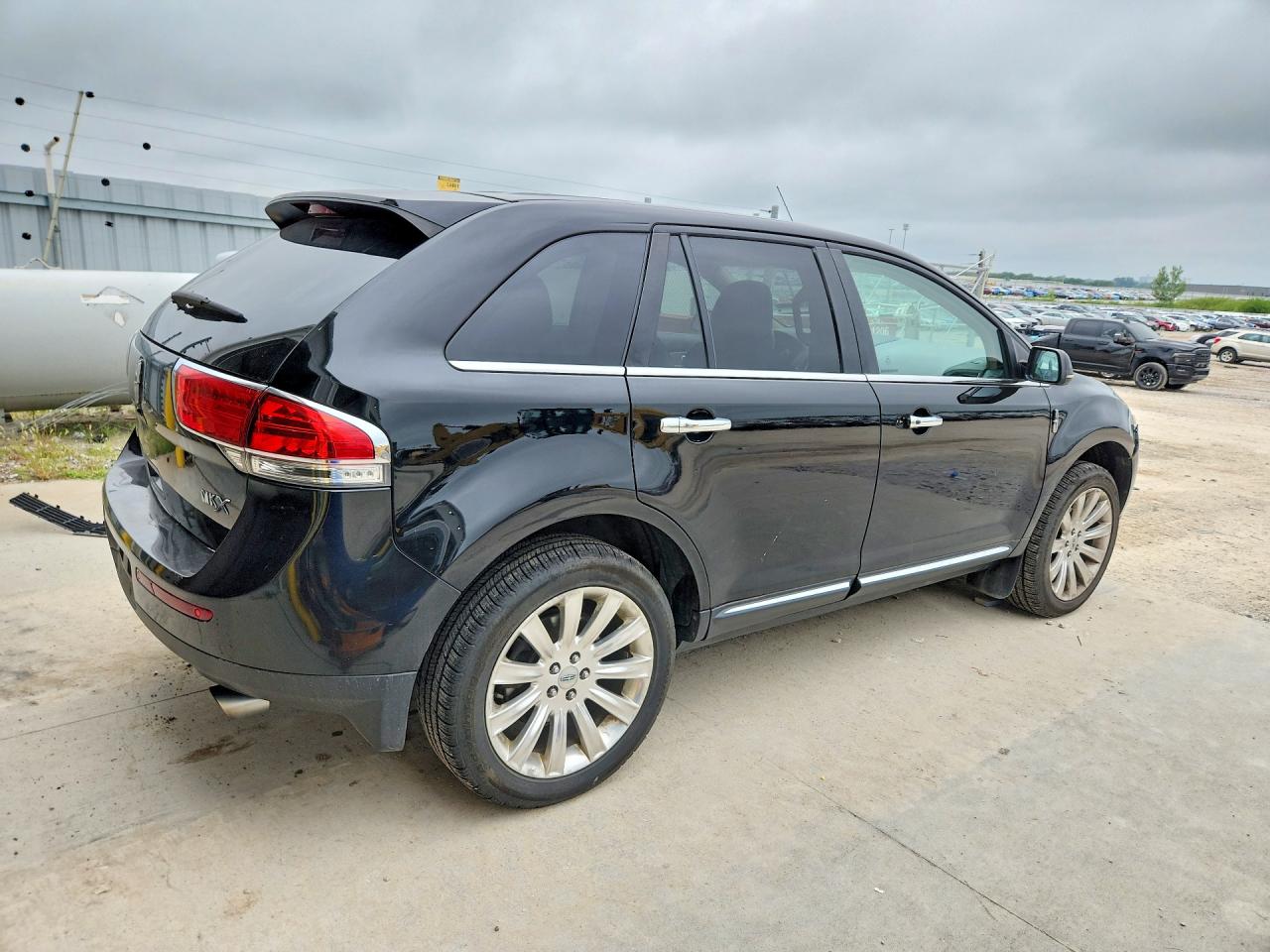 2012 Lincoln Mkx Black vin: 2LMDJ6JK9CBL05646