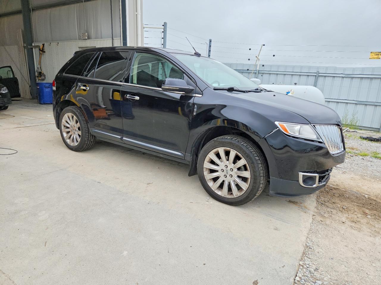 2012 Lincoln Mkx Black vin: 2LMDJ6JK9CBL05646