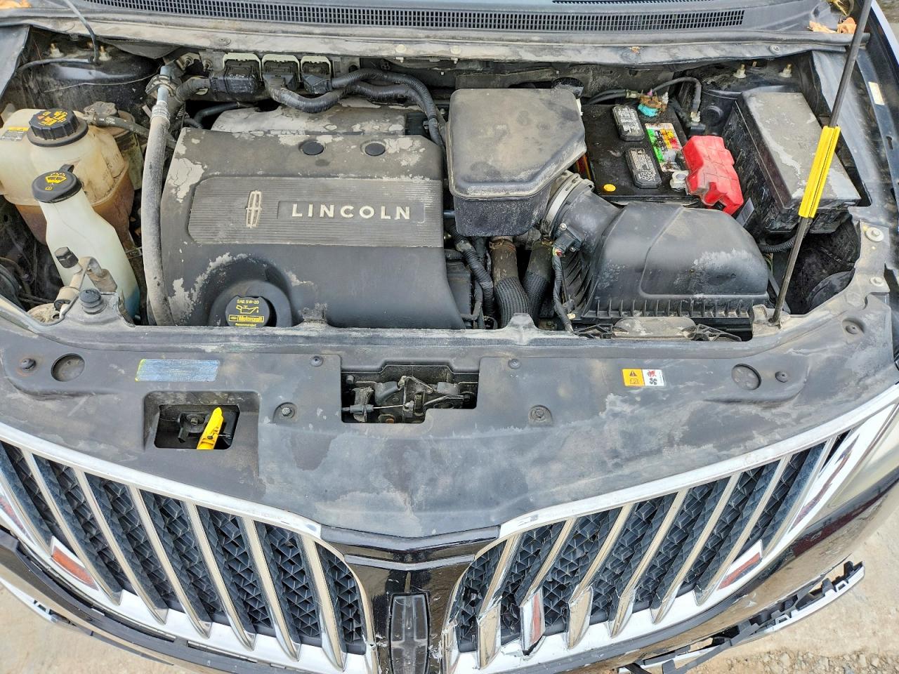 2012 Lincoln Mkx Black vin: 2LMDJ6JK9CBL05646