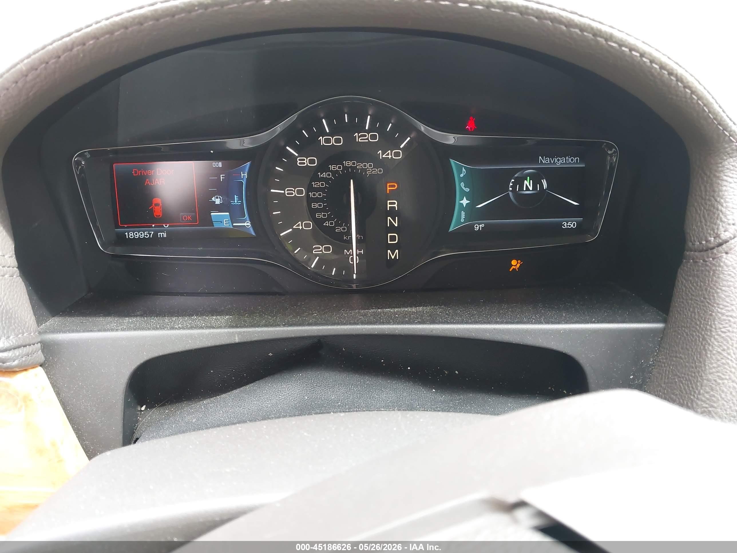 2012 Lincoln Mkx   White vin: 2LMDJ6JK9CBL19790