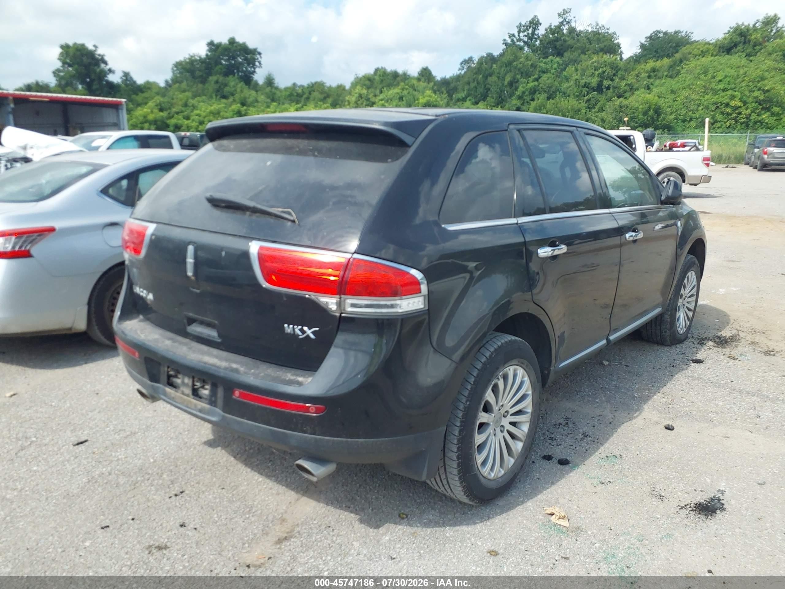 2013 Lincoln Mkx Black vin: 2LMDJ6JK9DBL04627