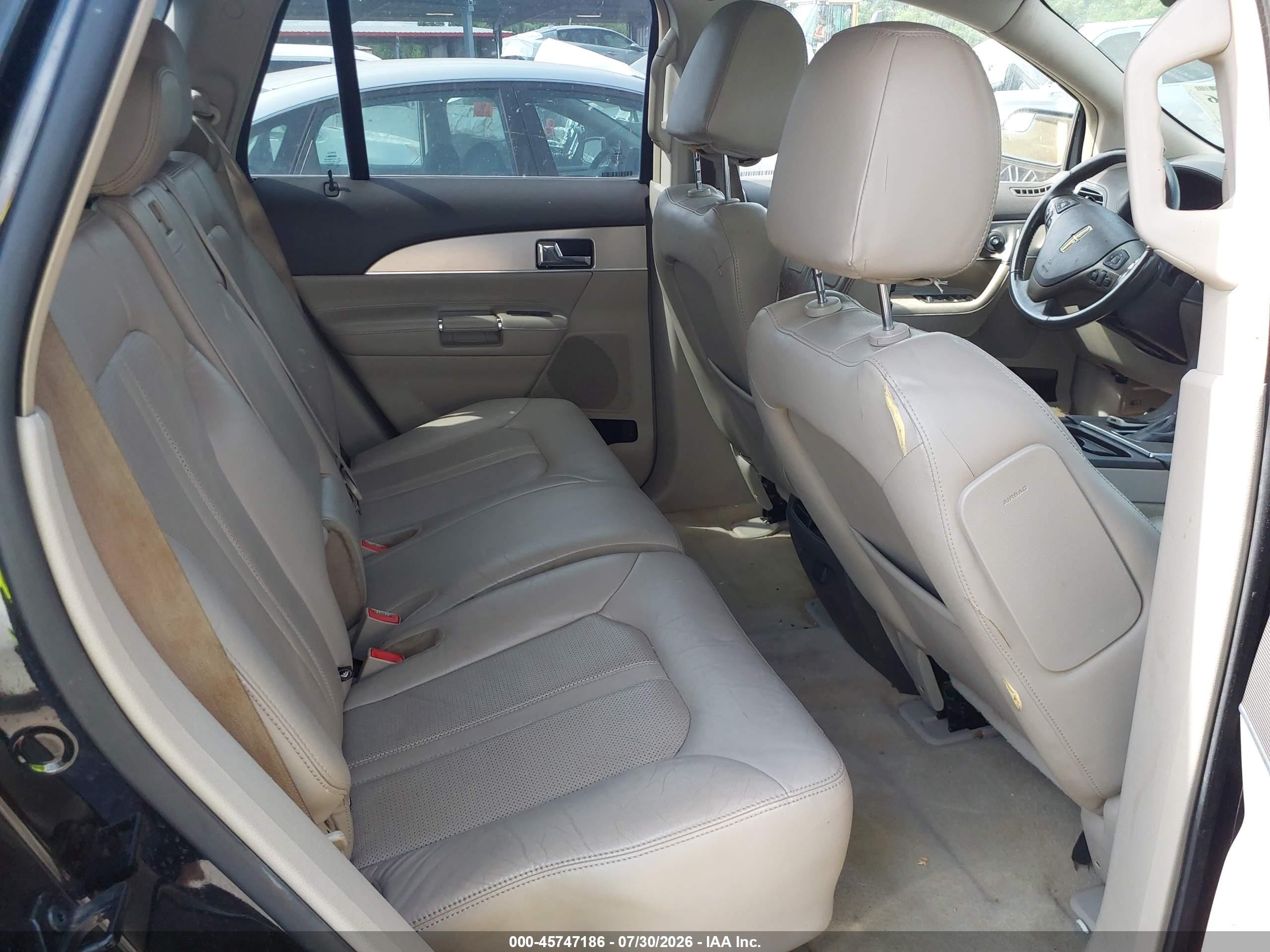 2013 Lincoln Mkx Black vin: 2LMDJ6JK9DBL04627